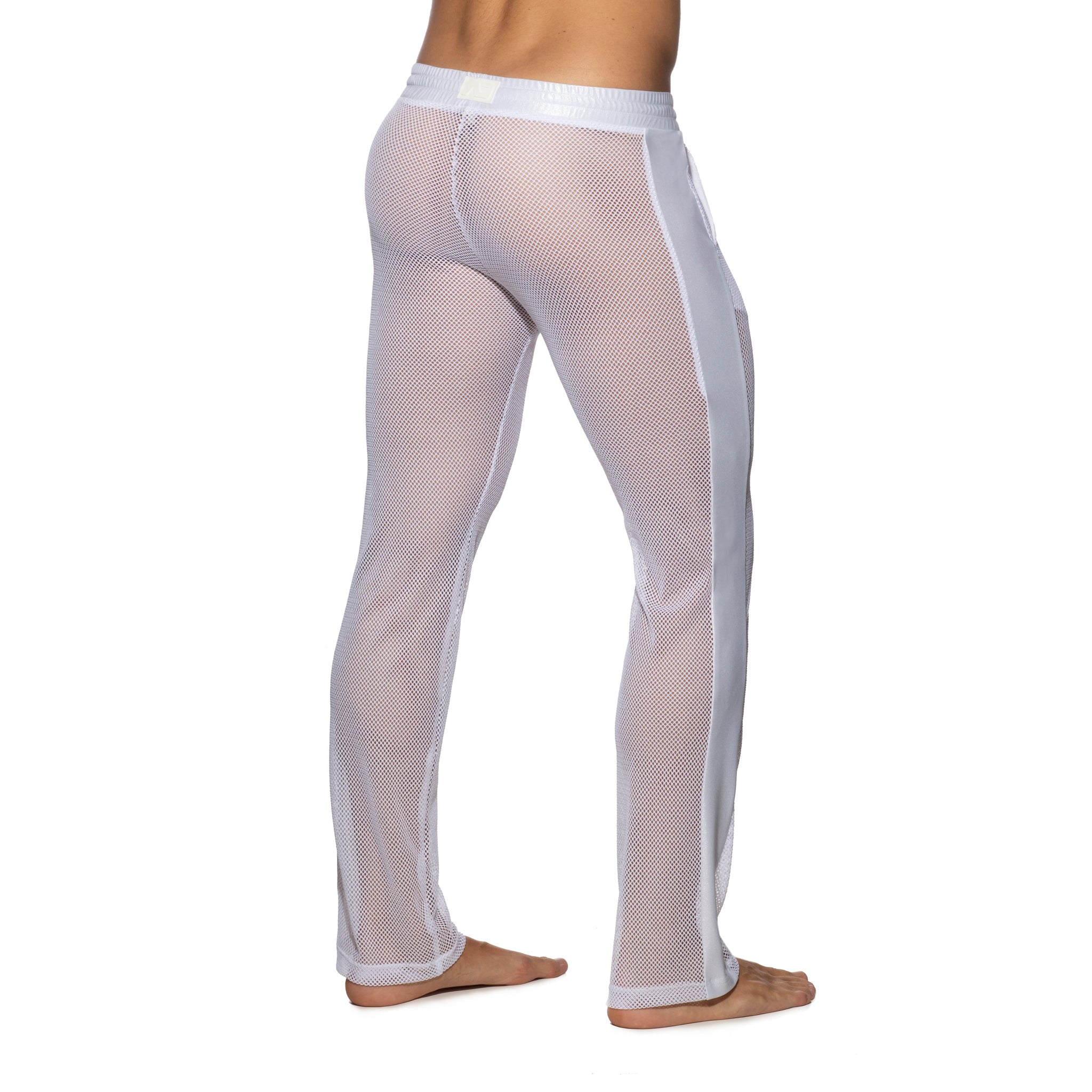 Addicted Long Mesh Pant White AD963 - Image 3