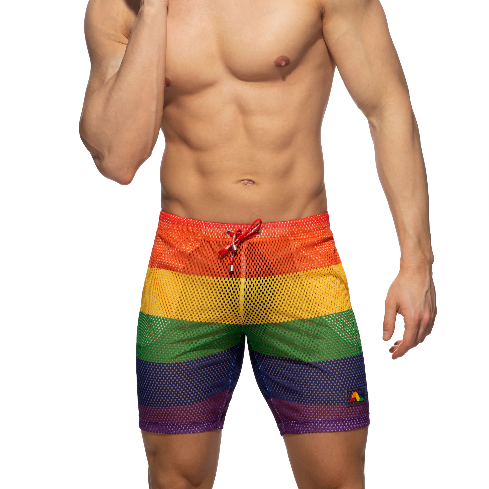 Addicted Mesh Rainbow Bermuda Multi AD1168 - Image 2