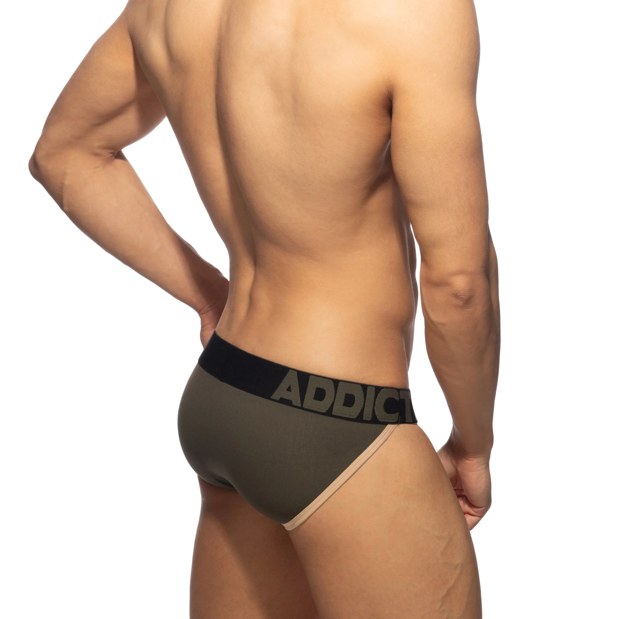 Addicted Naked Feeling Bikini Brief Khaki AD1360 - Image 3
