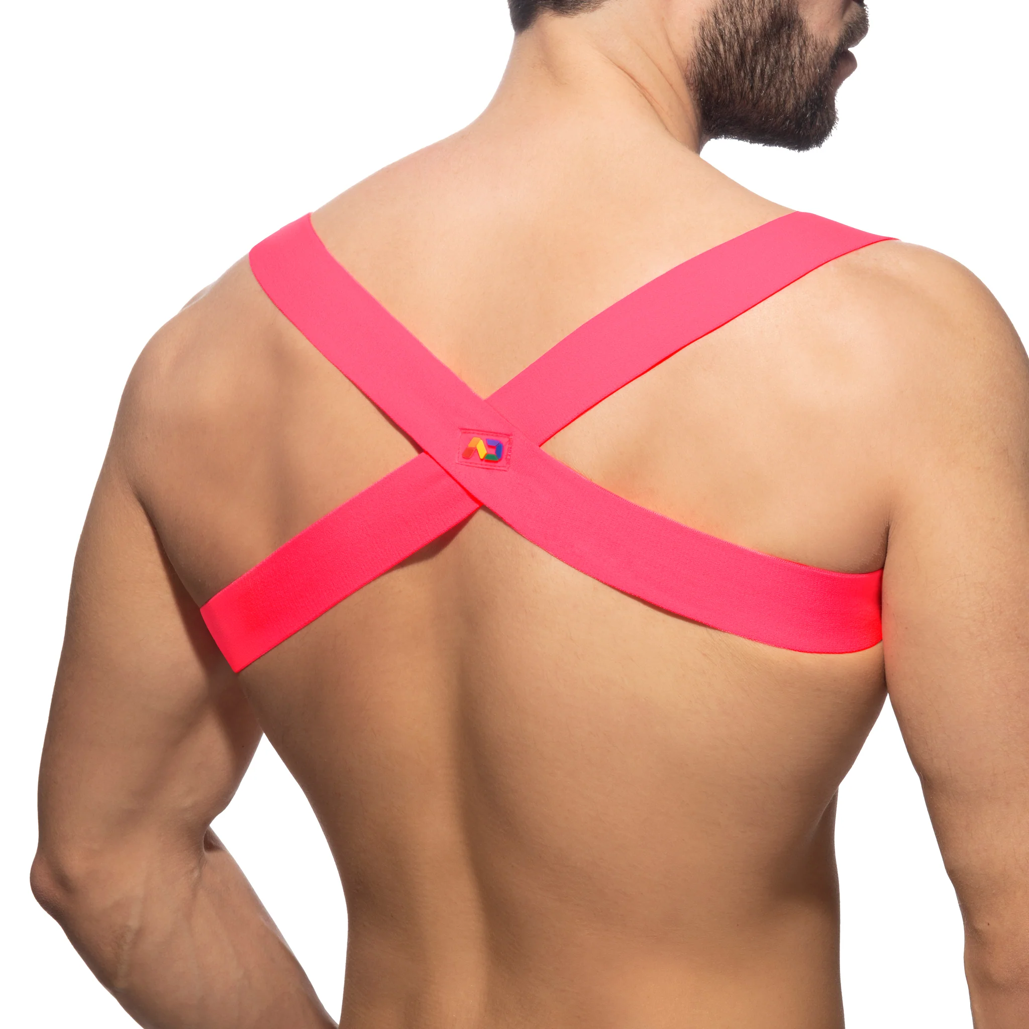 Addicted Neon Spider Harness Neon Pink AD1184 - Image 3