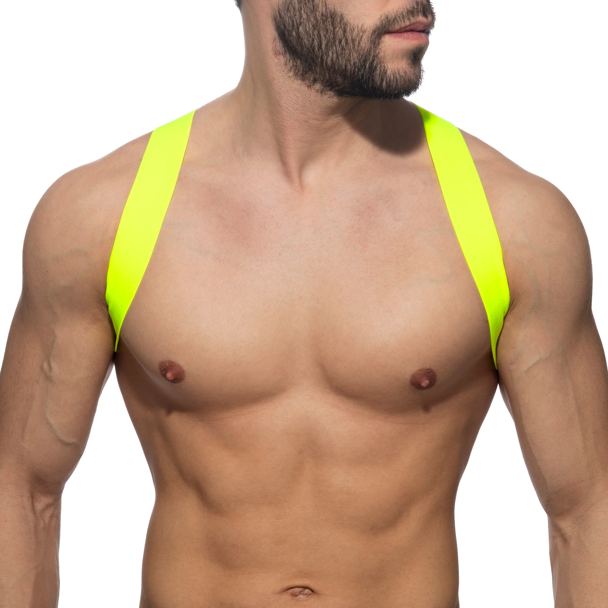 Addicted Neon Spider Harness Neon Yellow AD1184 - Image 2