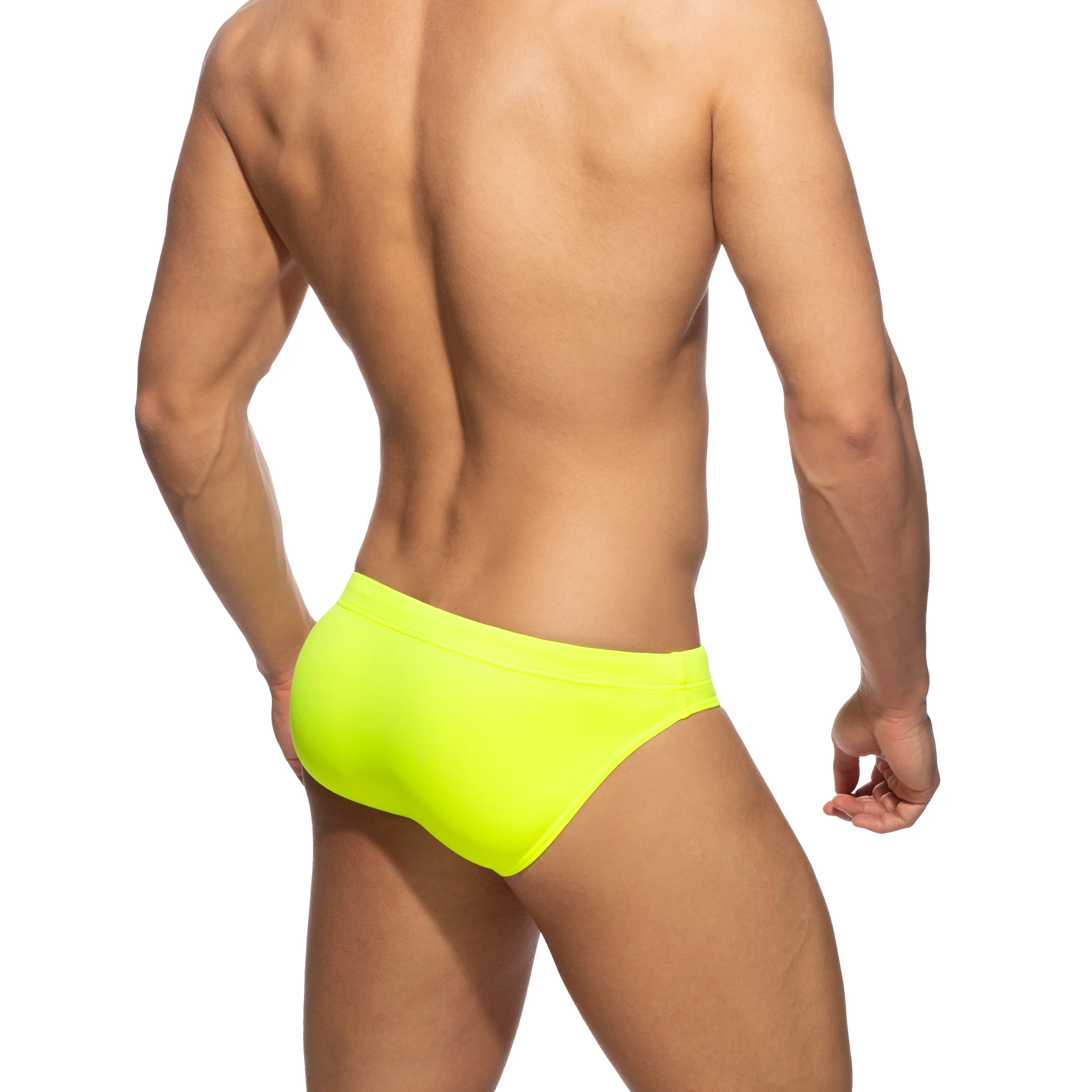 Addicted Neon Swim Bikini Brief Neon Yellow ADS284 - Image 3