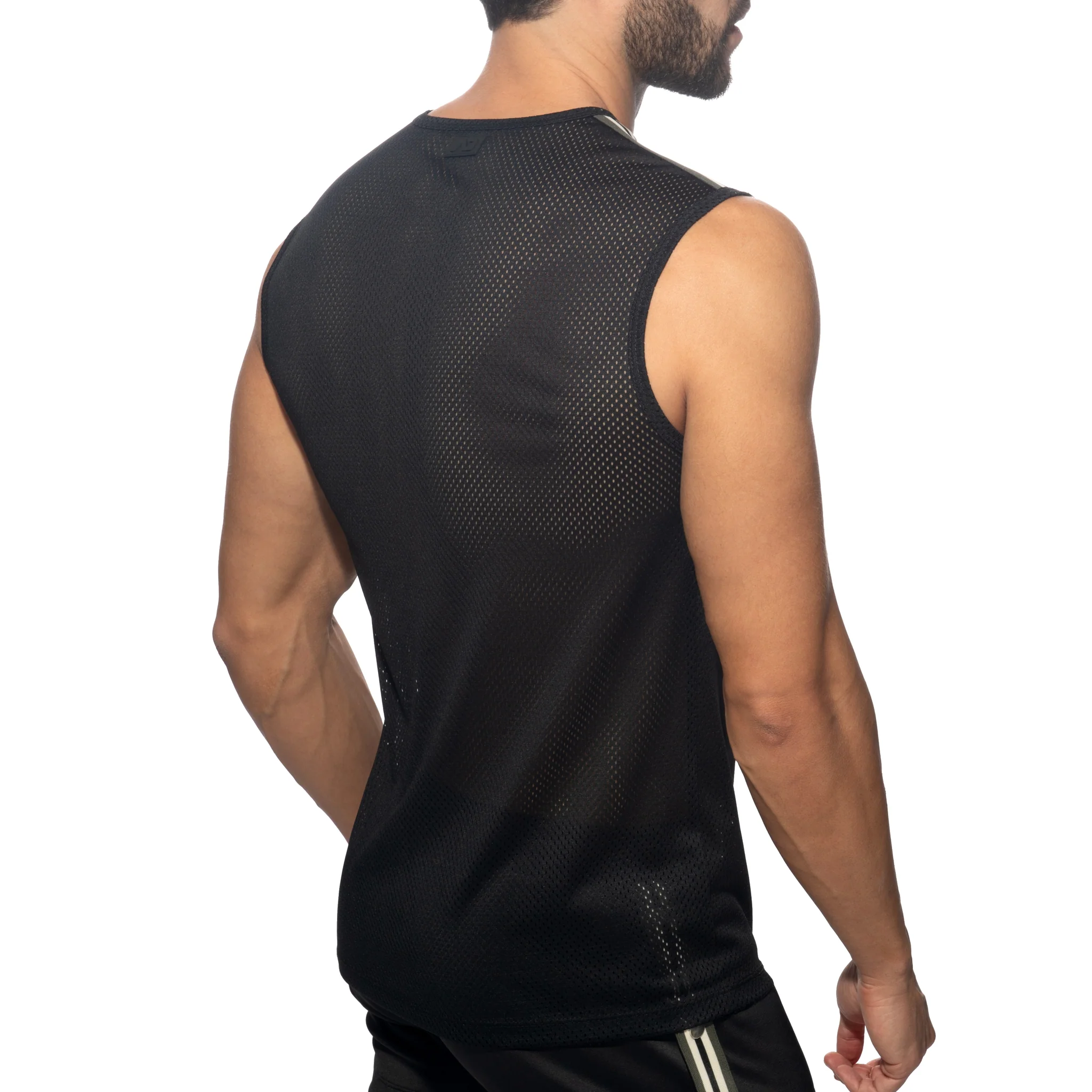 Addicted Nexus Mesh Tank Top Black AD1337 - Image 3