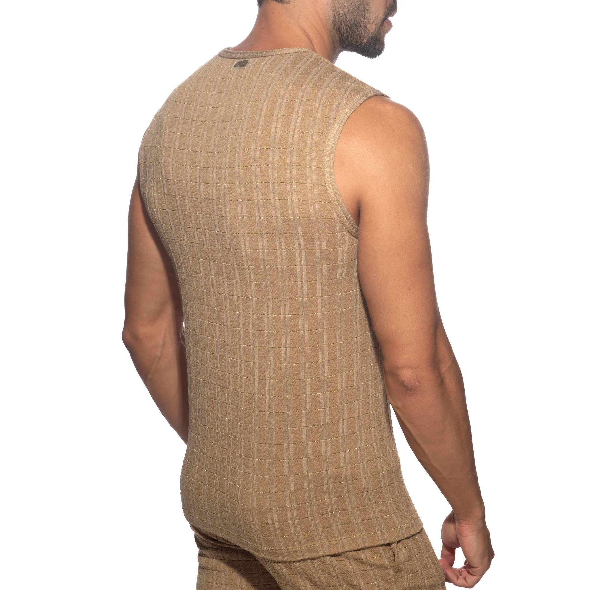 Addicted Opal Tank Top Beige AD1384 - Image 3