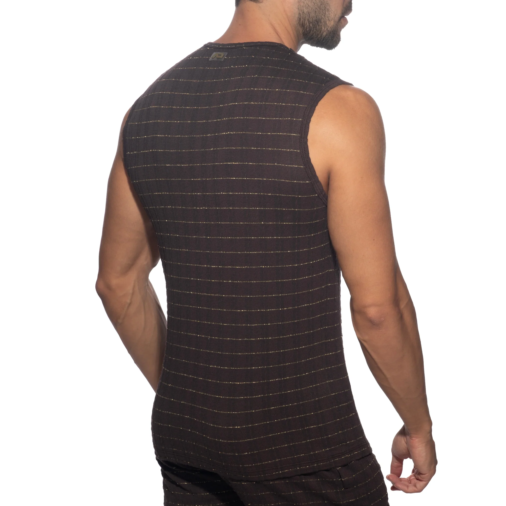 Addicted Opal Tank Top Brown AD1384 - Image 3