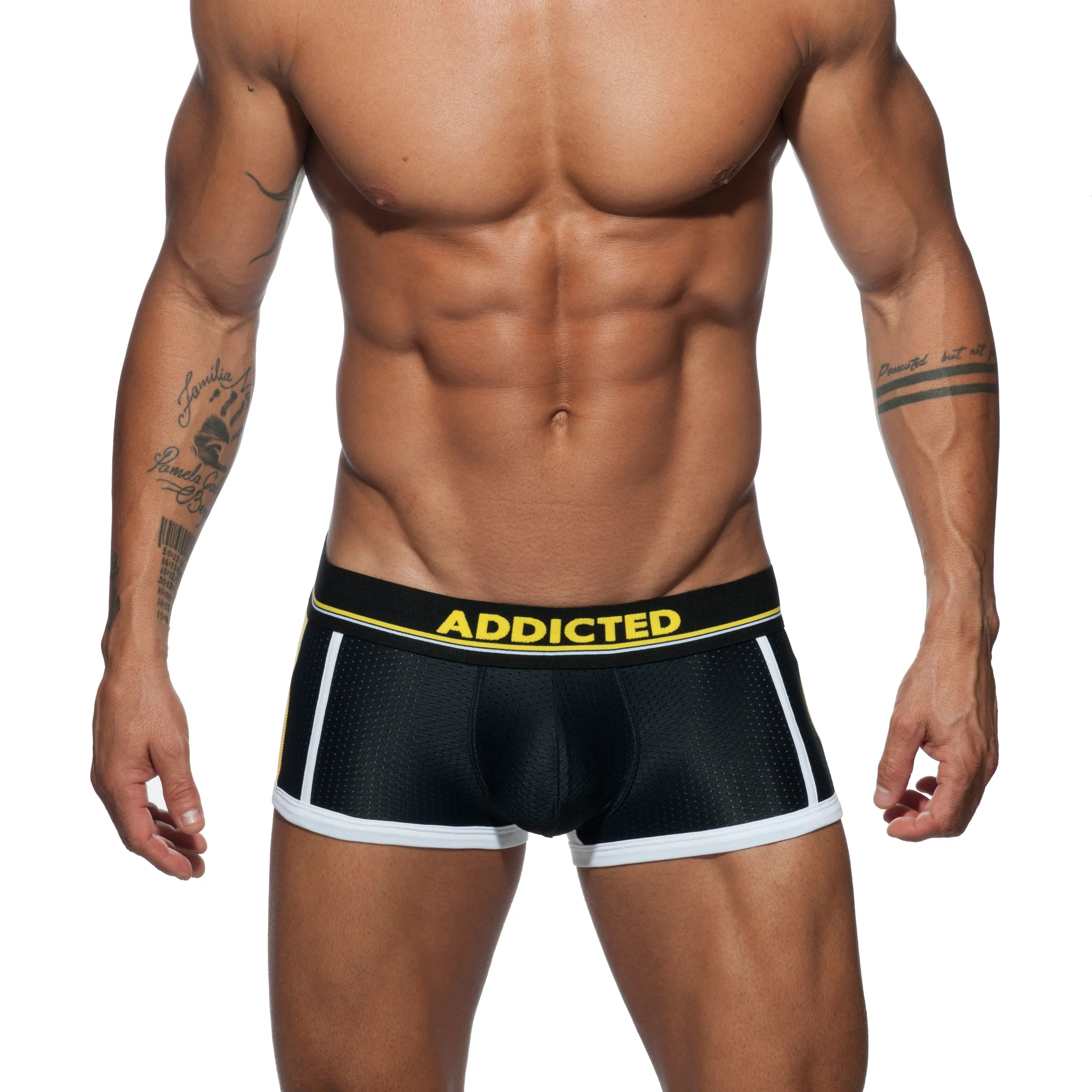 Addicted Open Sport Mesh Trunk Black AD741 - Image 2
