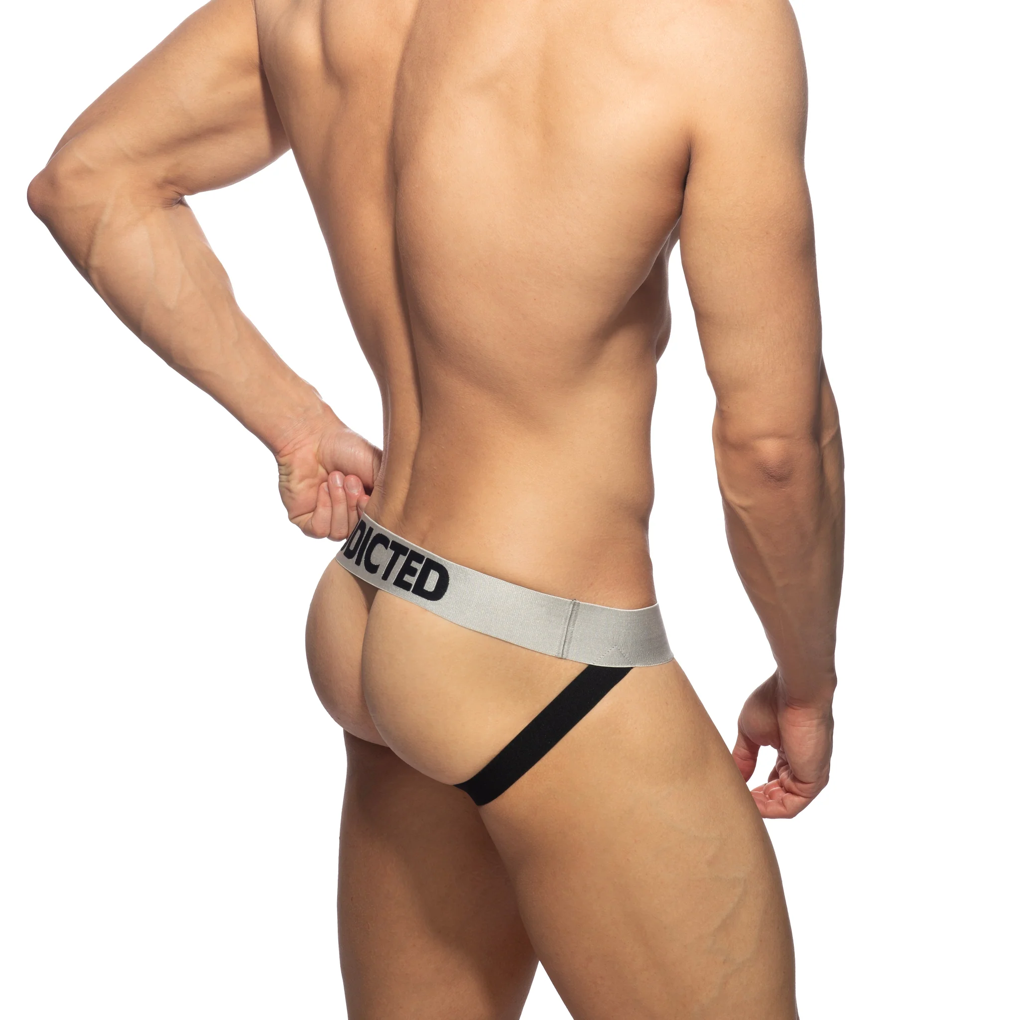 Addicted Party Glitter Jockstrap Black AD2266 - Image 3