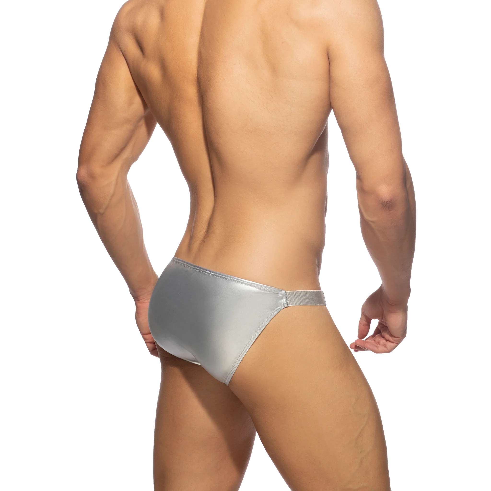 Addicted Party Shiny Bikini Silver AD1038 - Image 3