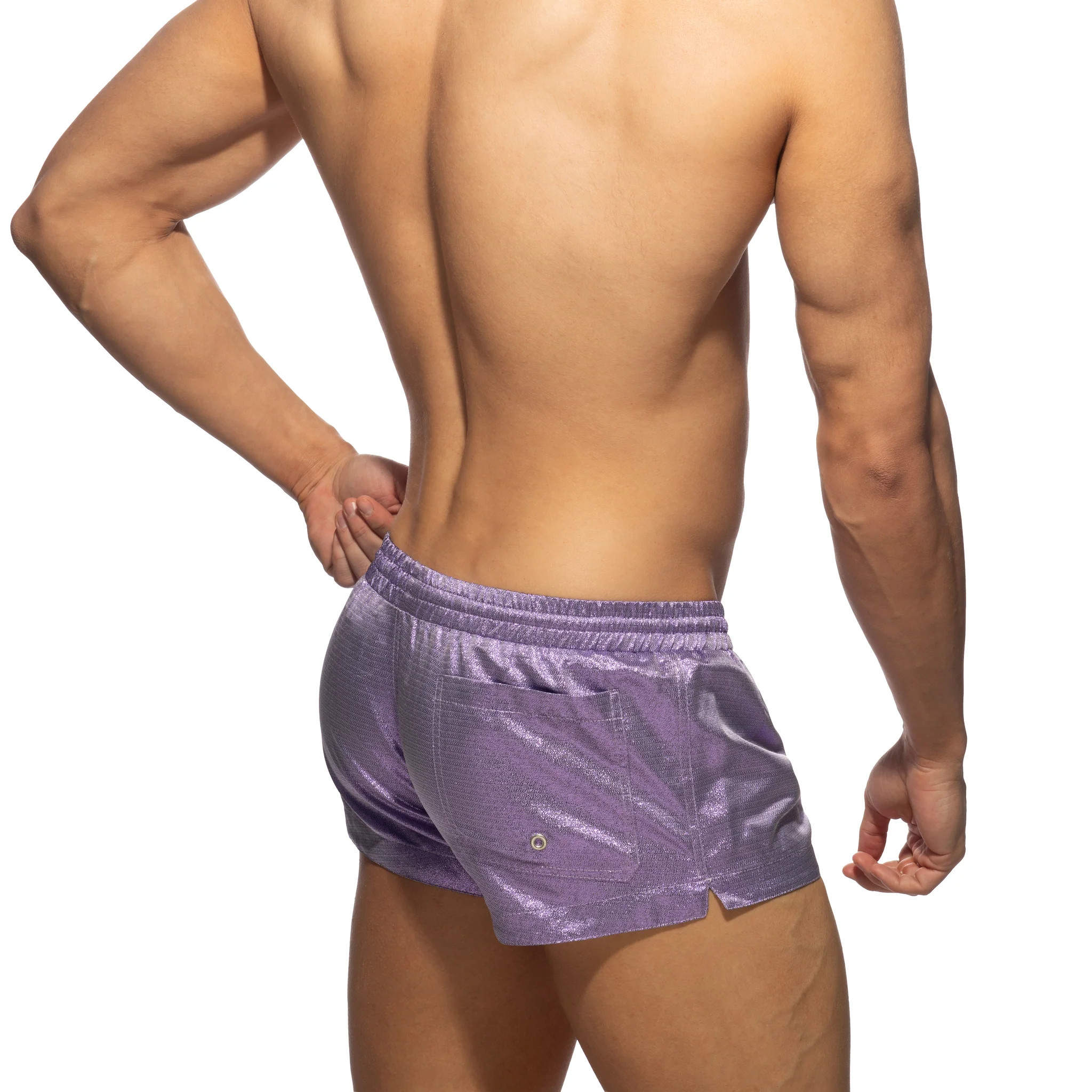Addicted Party Swim Shorts Violet ADS354 - Image 3