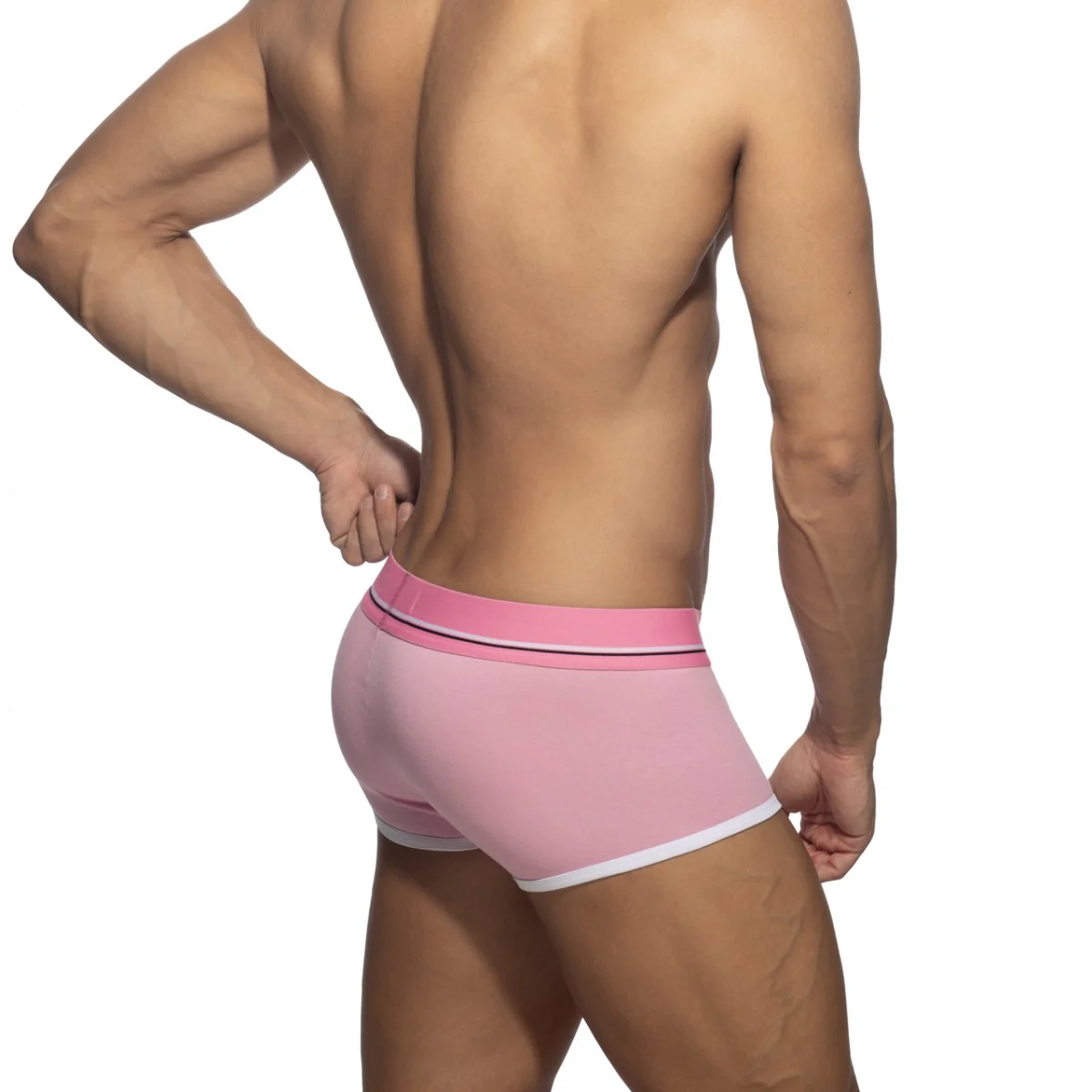Addicted Pink Cotton Trunk Pink AD2302 - Image 3