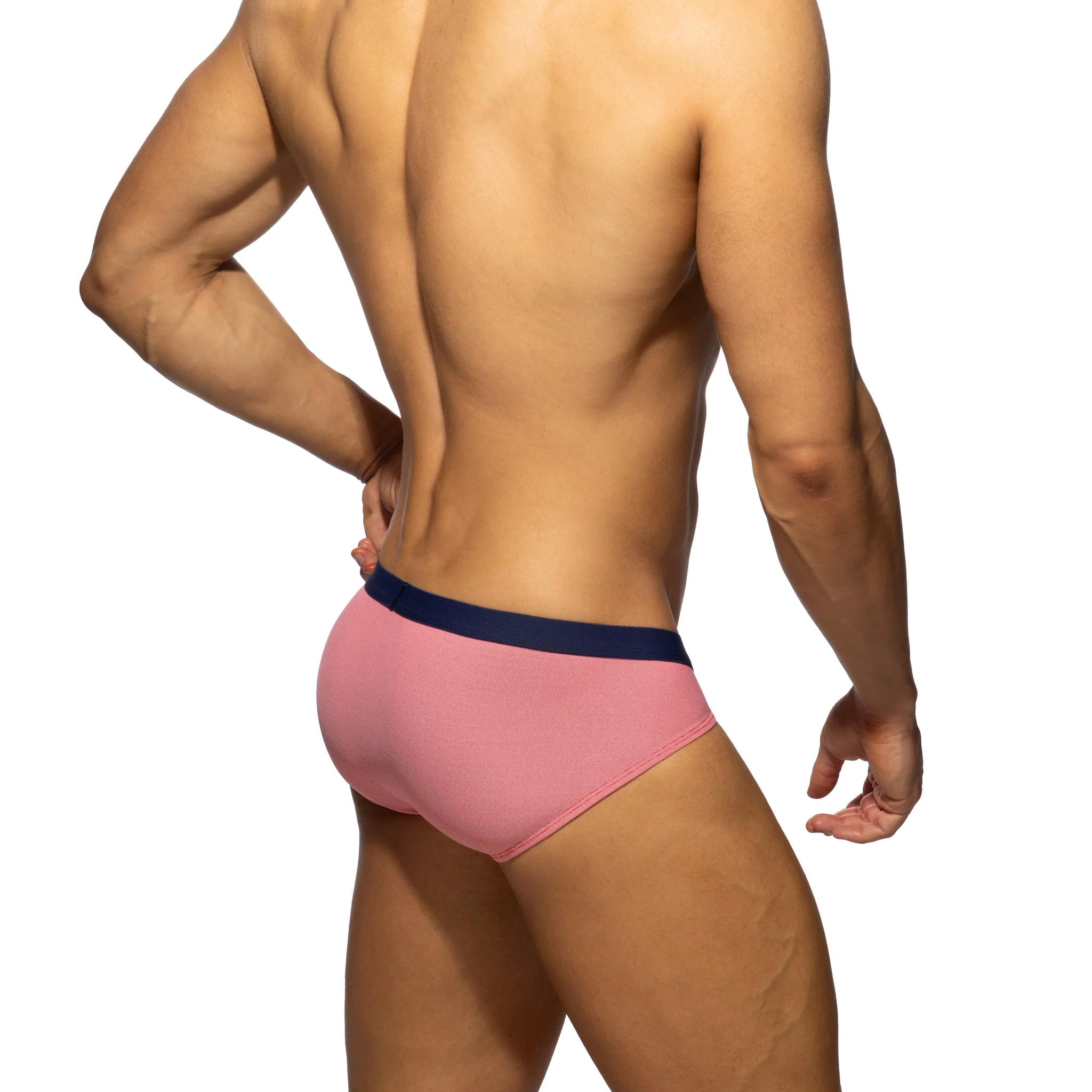 Addicted Pique Jeans Bikini Brief Red AD1417 - Image 3