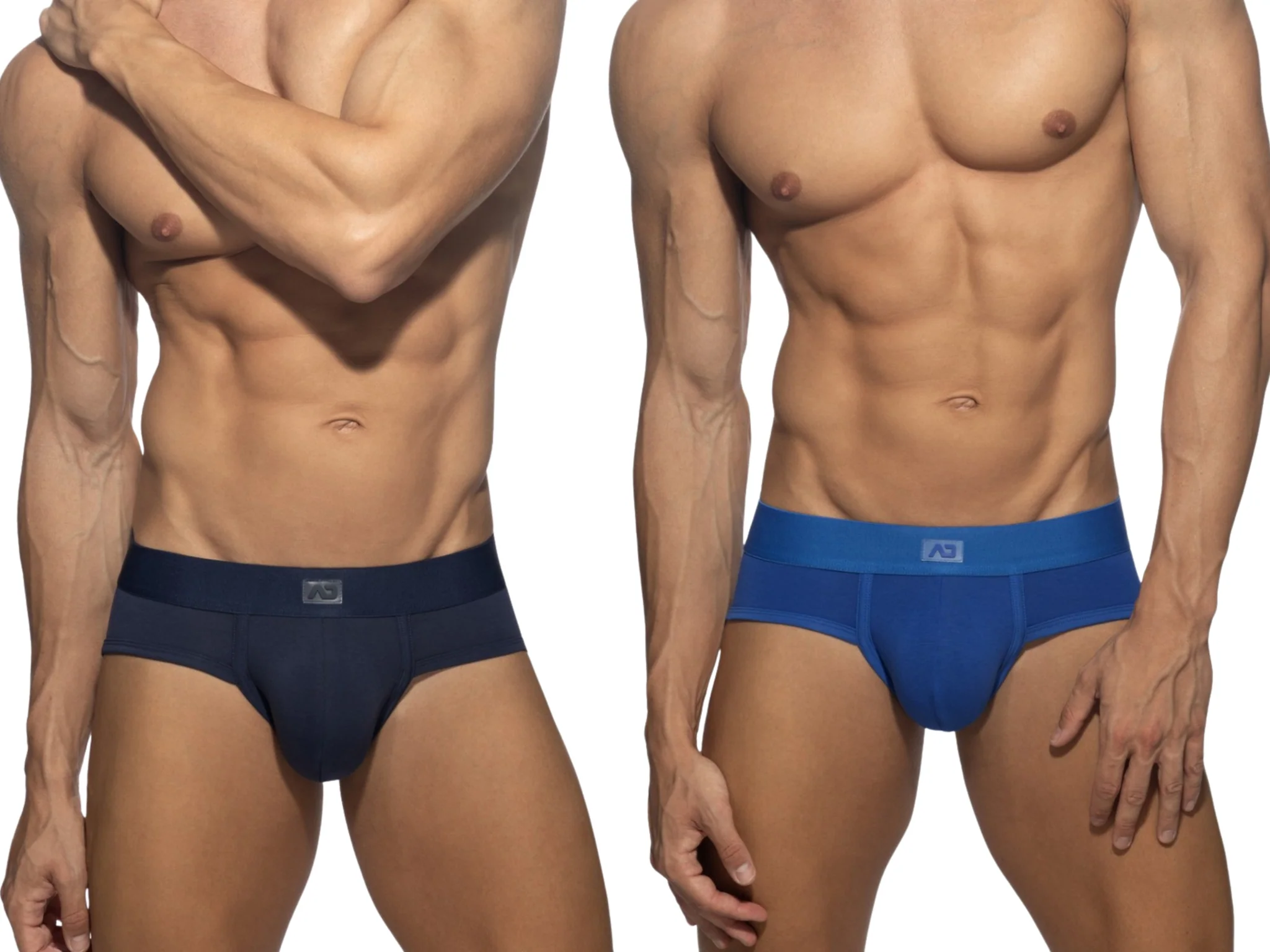 Addicted Plain Cotton Brief 2 Pack Multi AD2297P