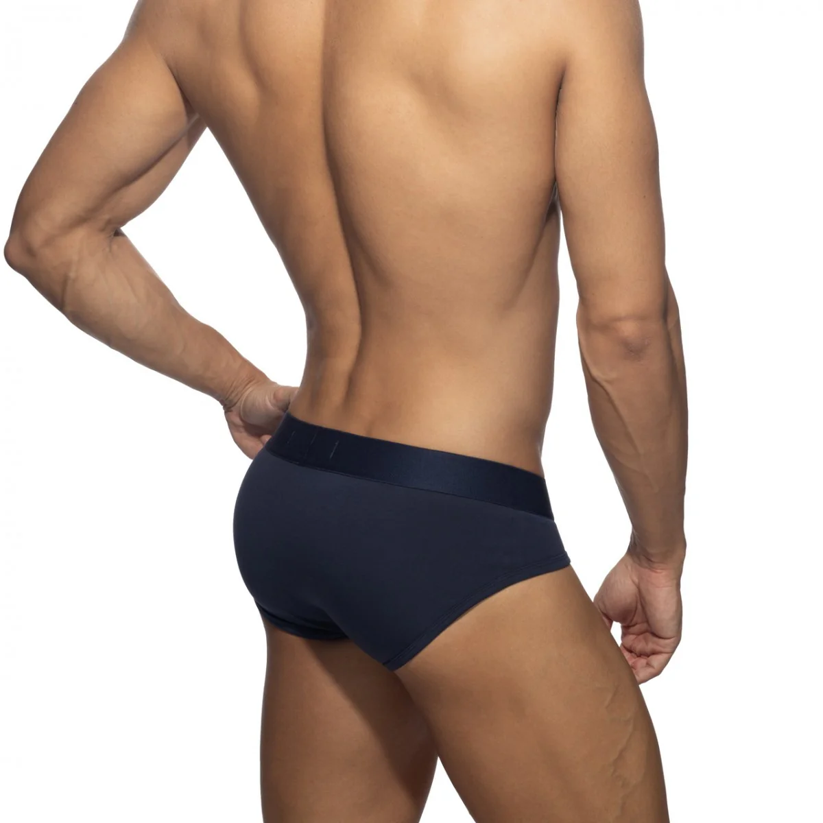 Addicted Plain Cotton Brief 2 Pack Multi AD2297P - Image 3