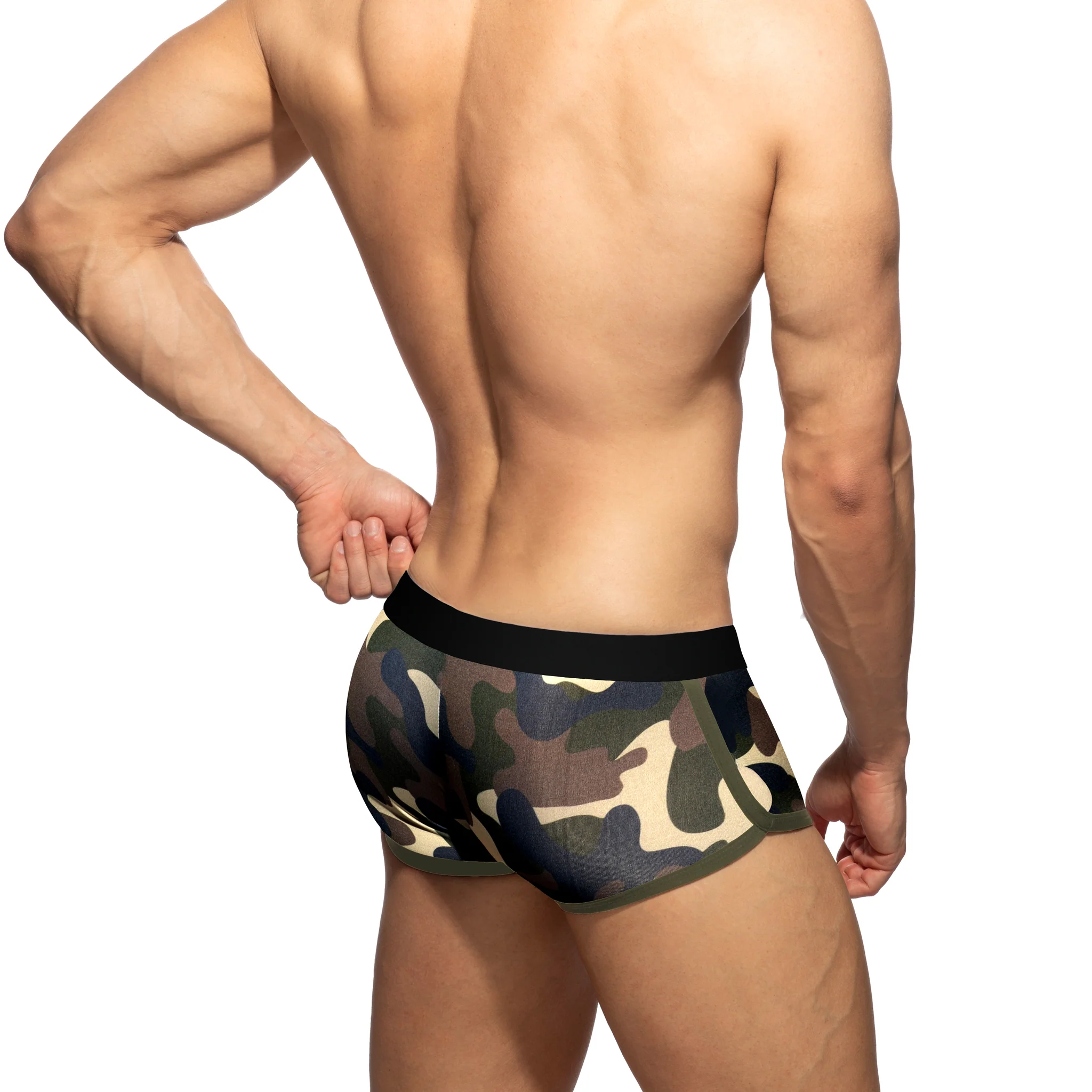 Addicted Plain Swim Boxer Camouflage ADS164 - Image 3