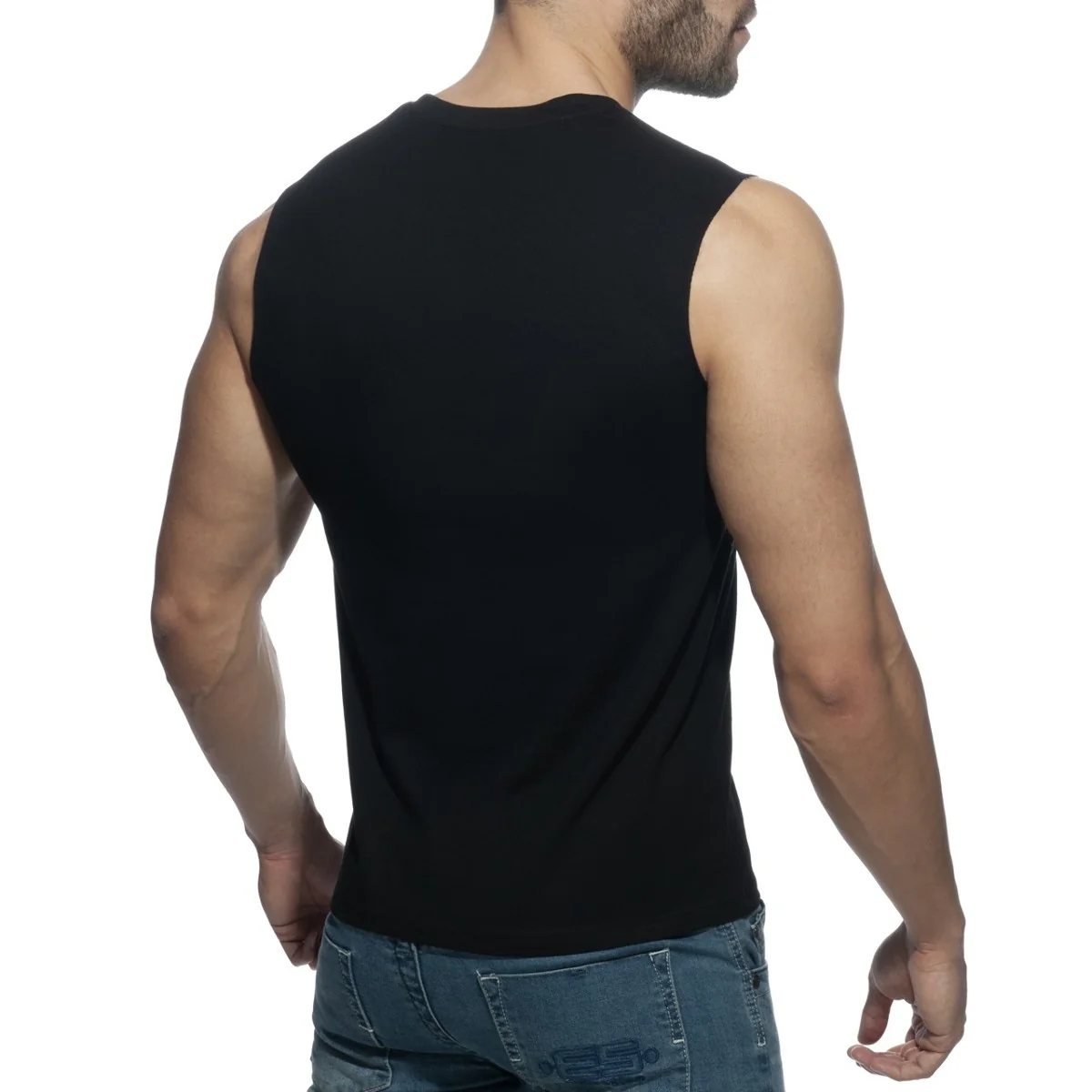 Addicted Proud 2 Be Gay Tanktop Black AD959 - Image 3