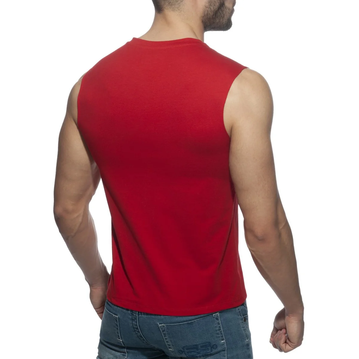 Addicted Proud 2 Be Gay Tanktop Red AD959 - Image 3