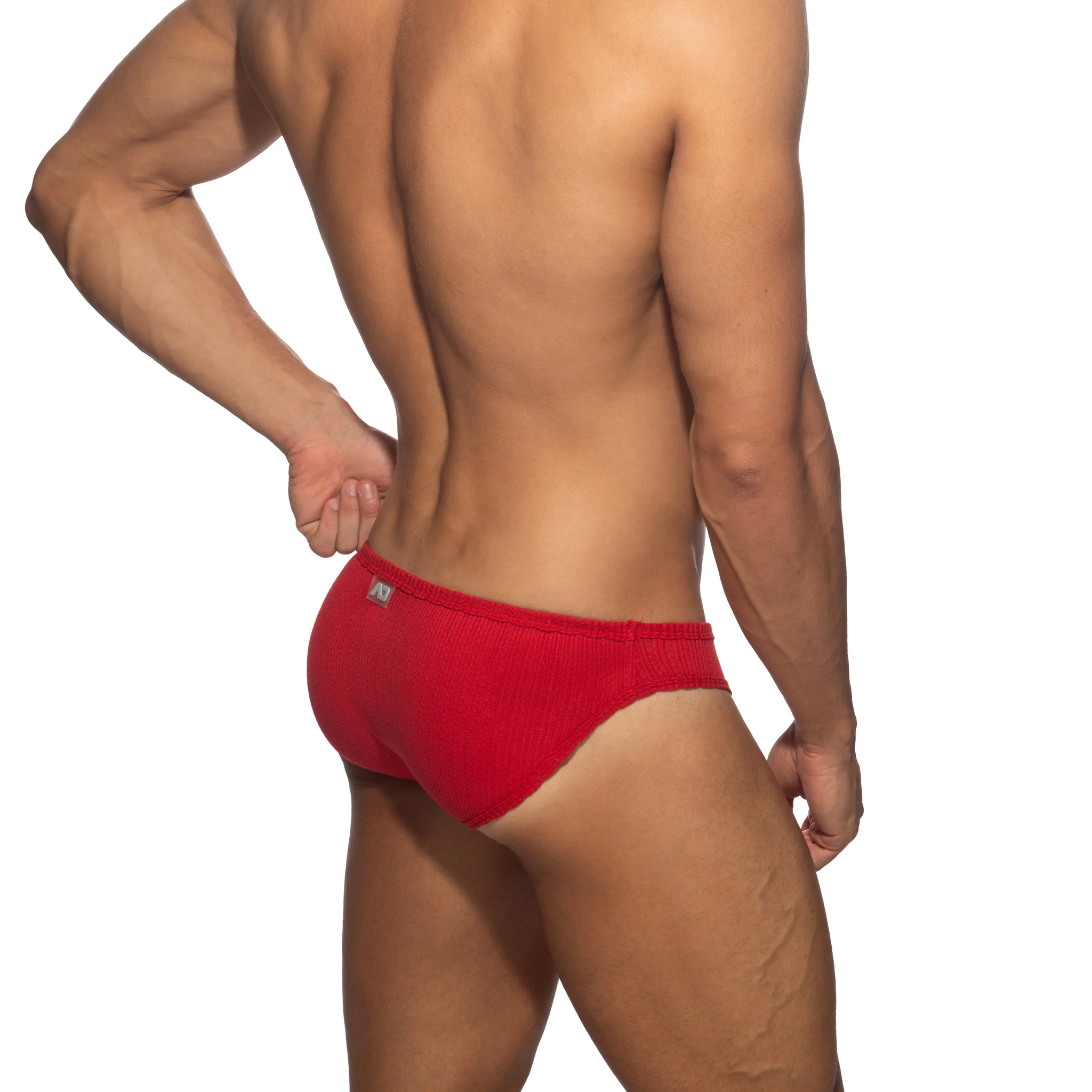 Addicted Puff Bikini Brief Red AD1379 - Image 3