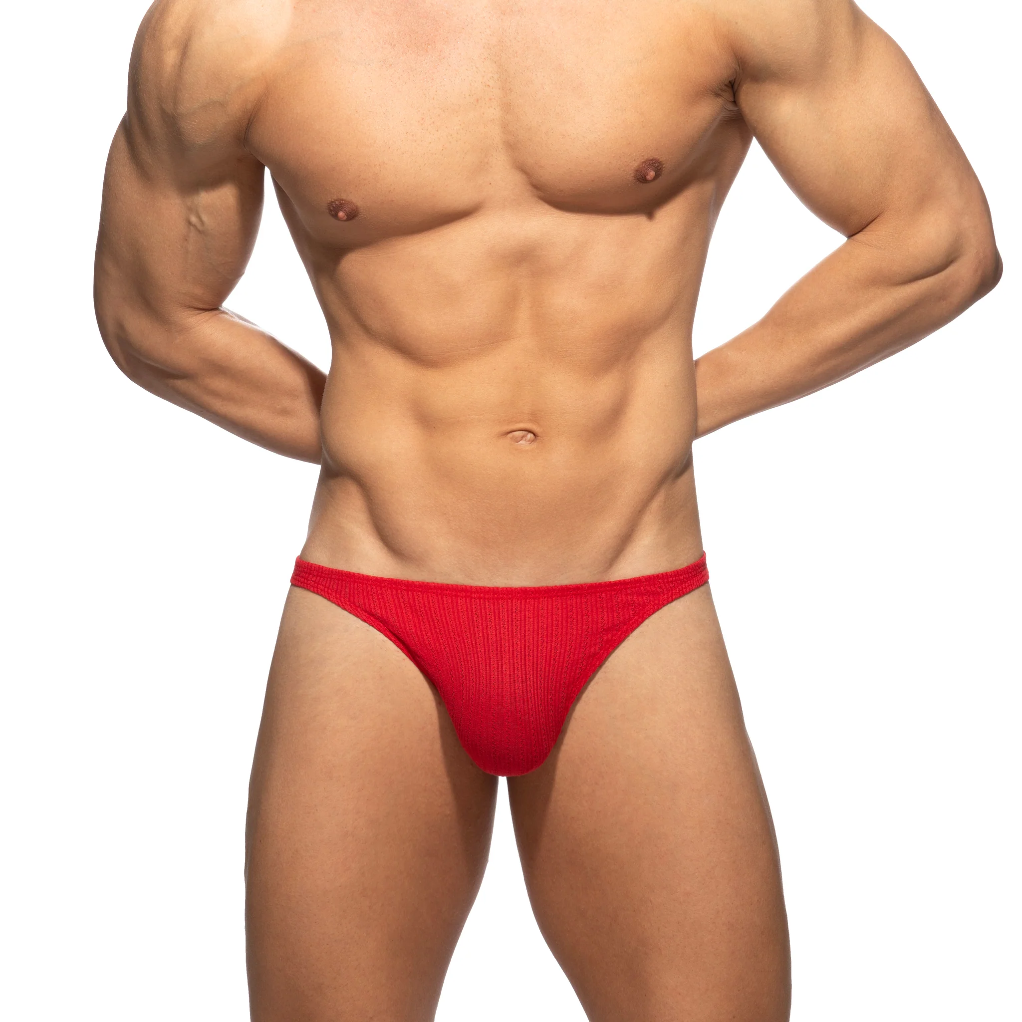 Addicted Puff Thong Red AD1451 - Image 2
