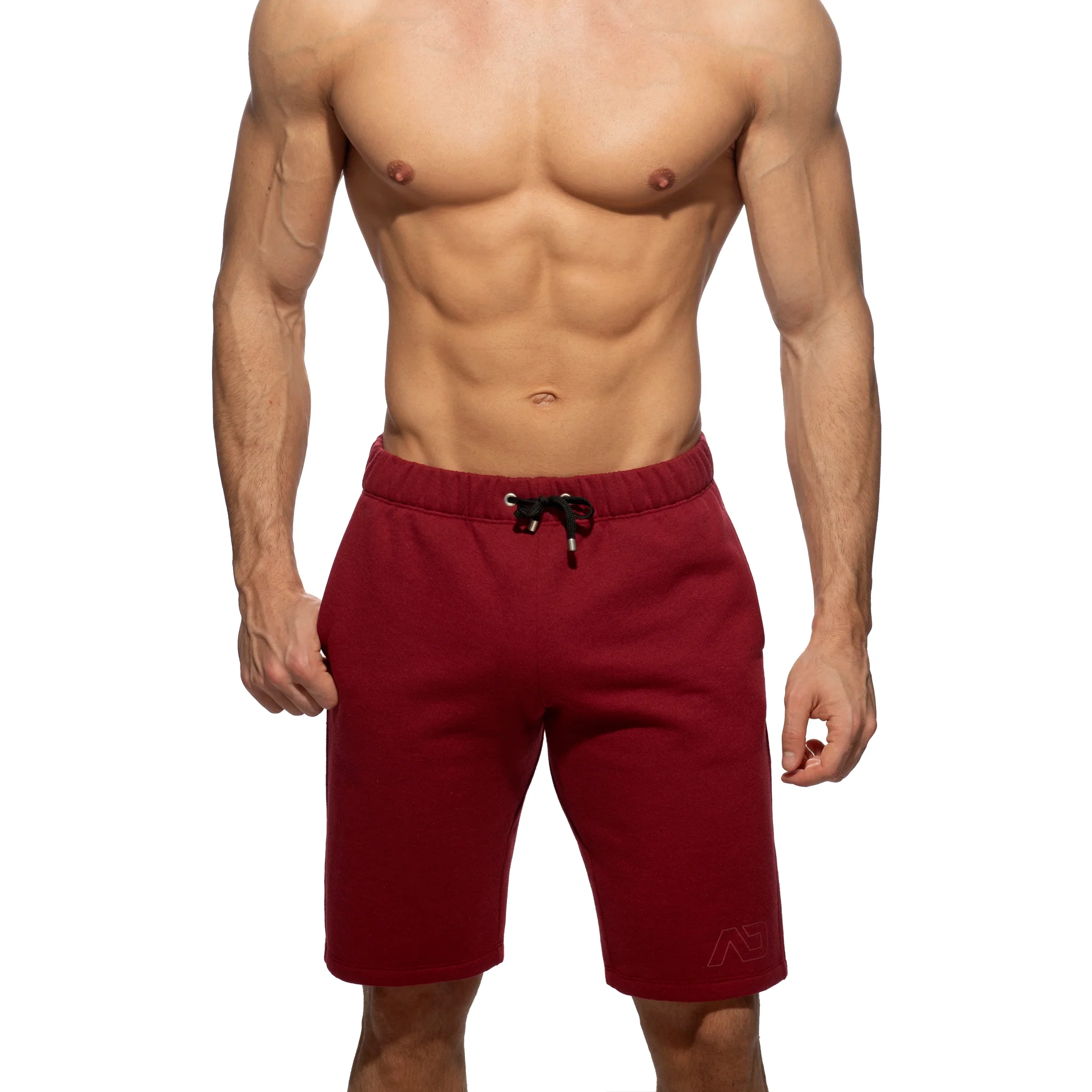 Addicted Recycled Cotton Bermudas Garnet AD1230 - Image 2