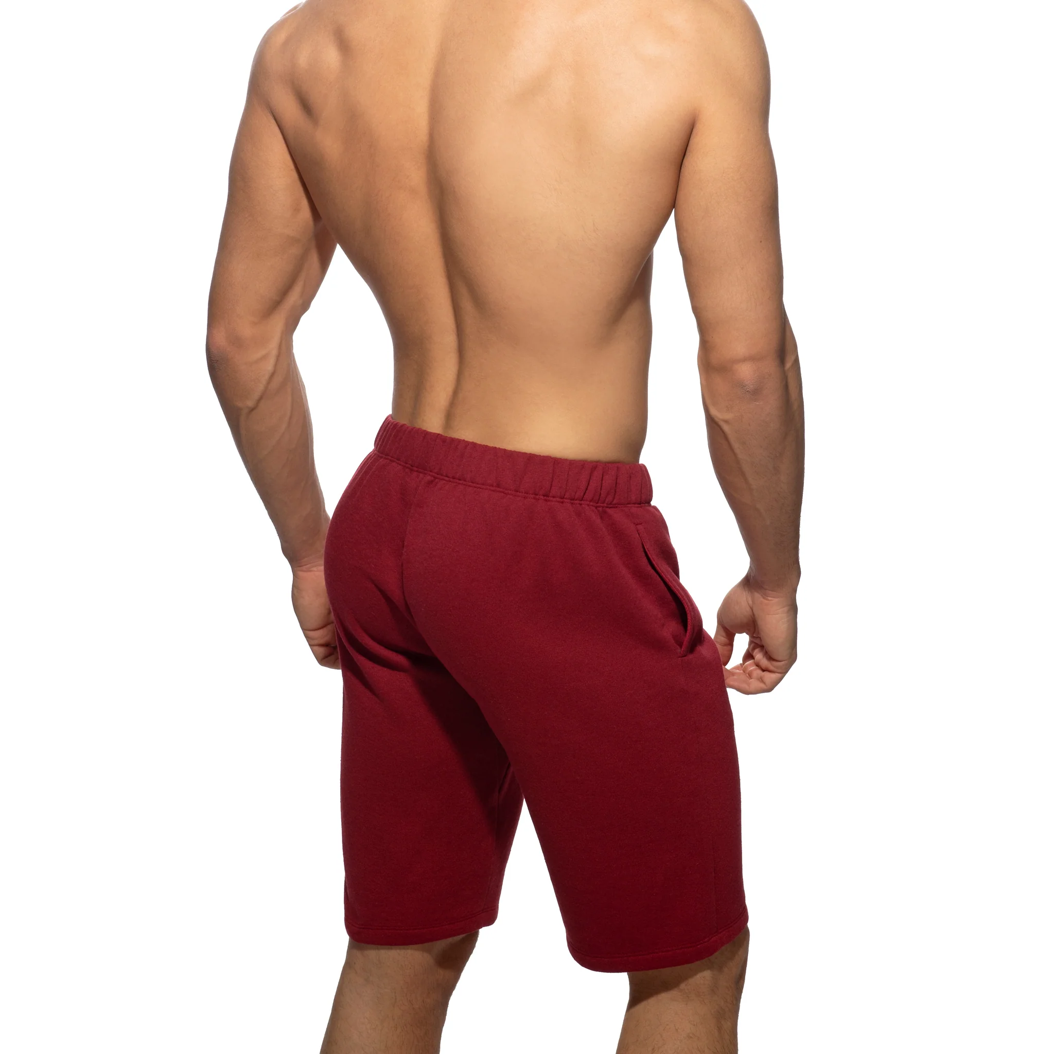 Addicted Recycled Cotton Bermudas Garnet AD1230 - Image 3