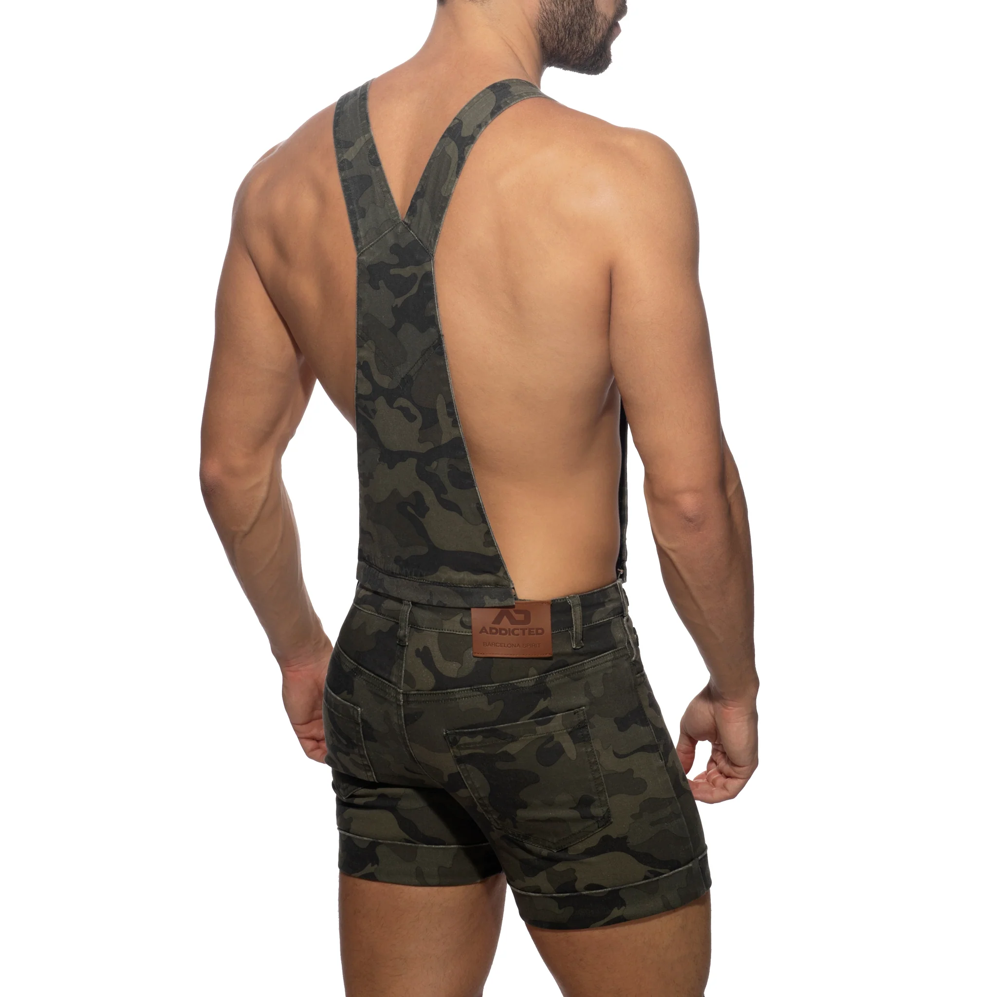 Addicted Removable Overalls Camo Jeans Camouflage AD1161 - Image 3