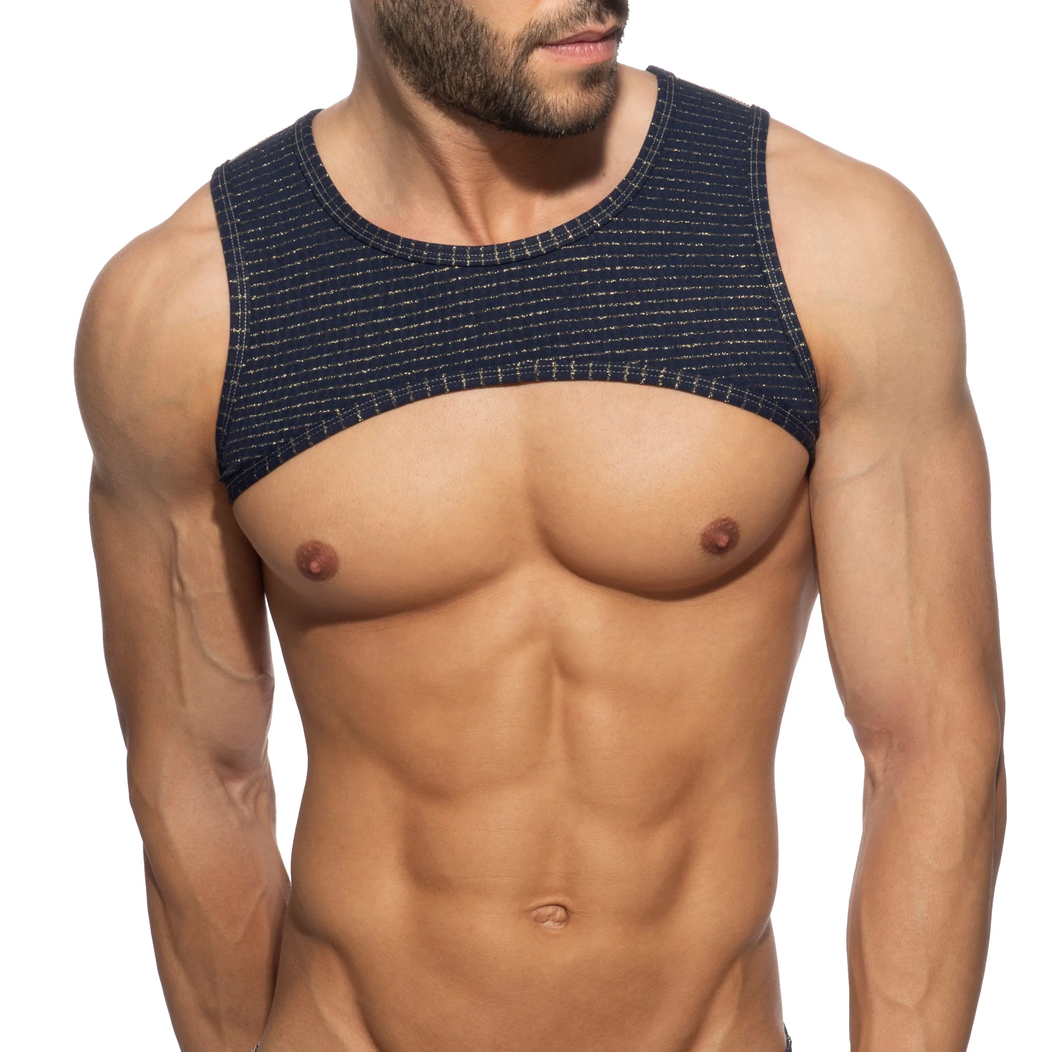Addicted Reversible Regal Harness Navy AD1304 - Image 2
