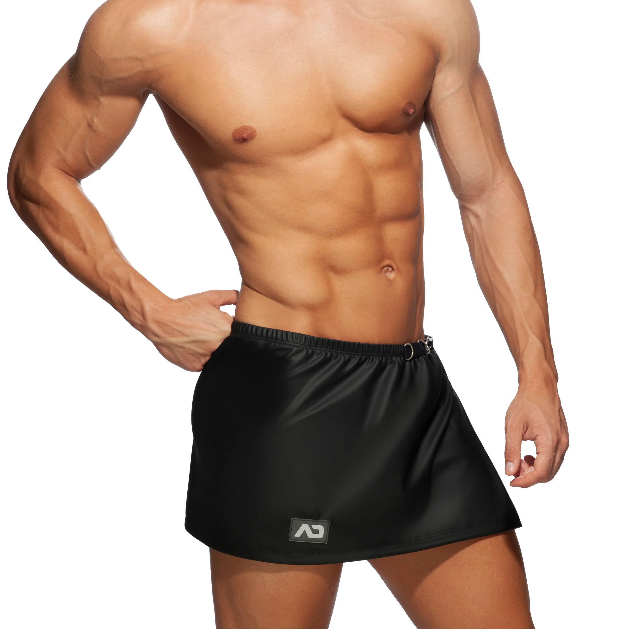 Addicted Rub Skirt Black AD962 - Image 4