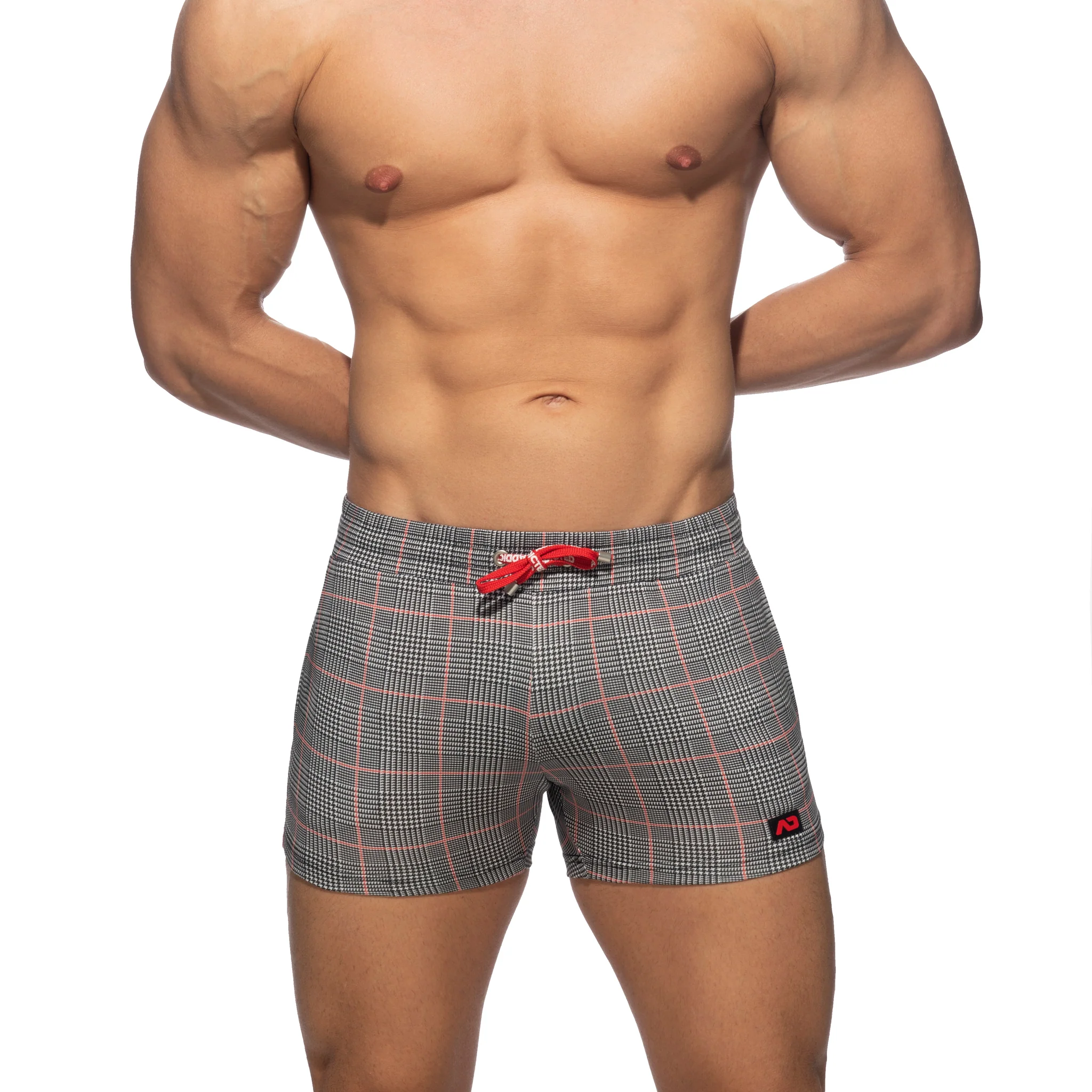 Addicted Scottish Sports Shorts Black AD1055 - Image 2