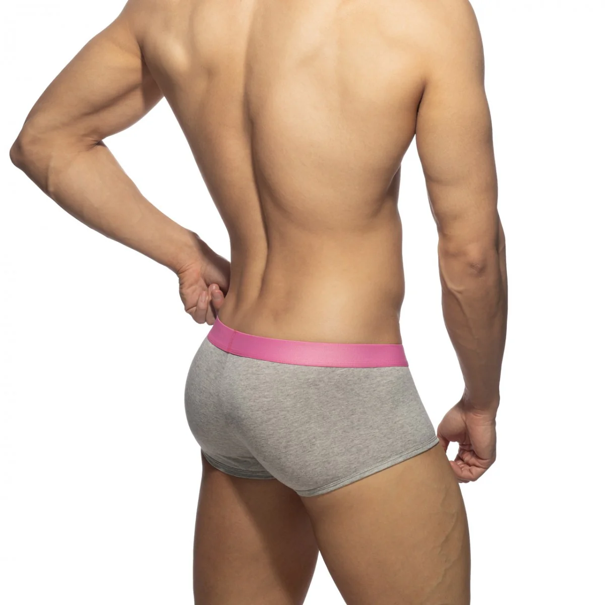 Addicted Second Skin Basic Trunk Heather Grey AD2236 - Image 3