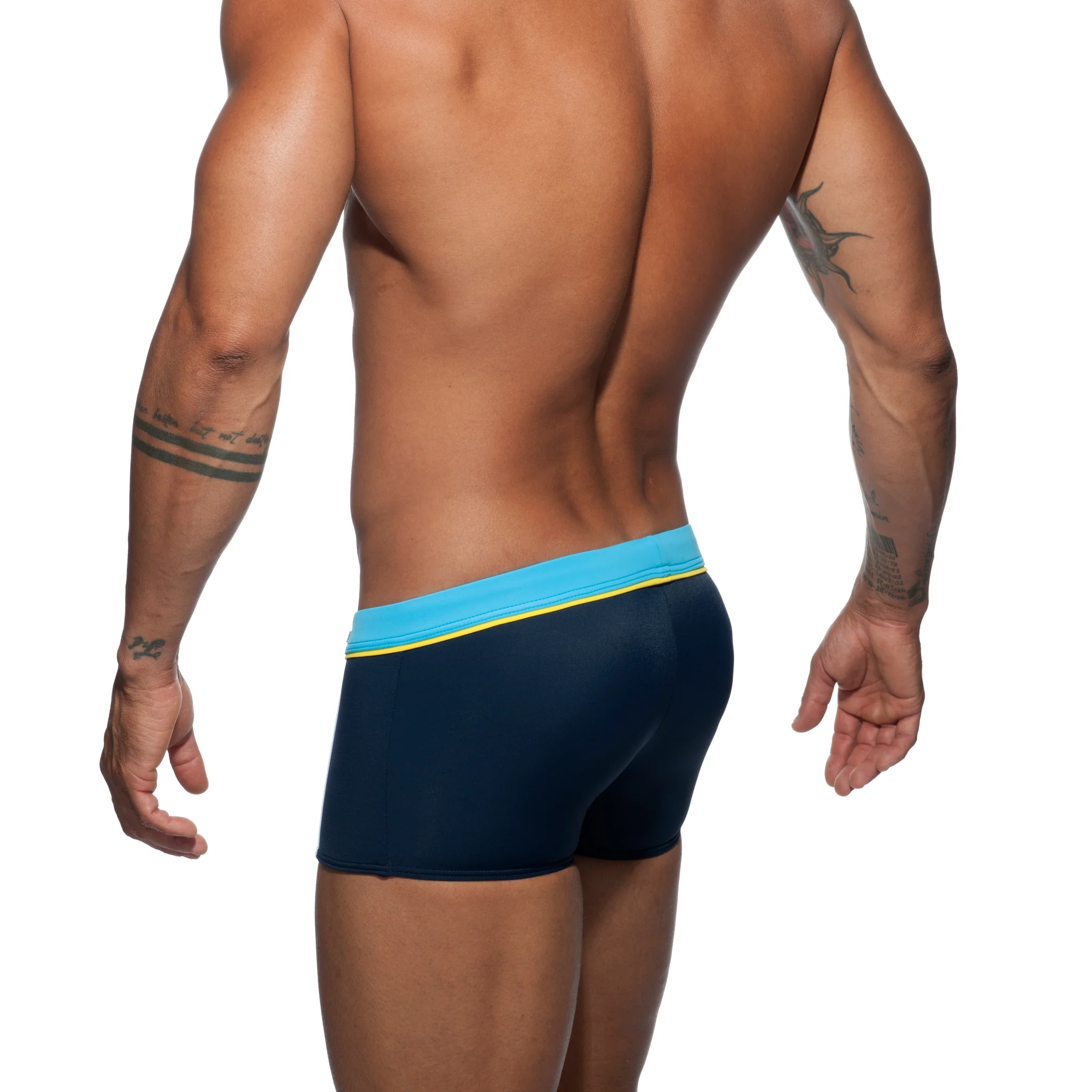 Addicted Sport Detail Binding Boxer Navy ADS133 - Image 3