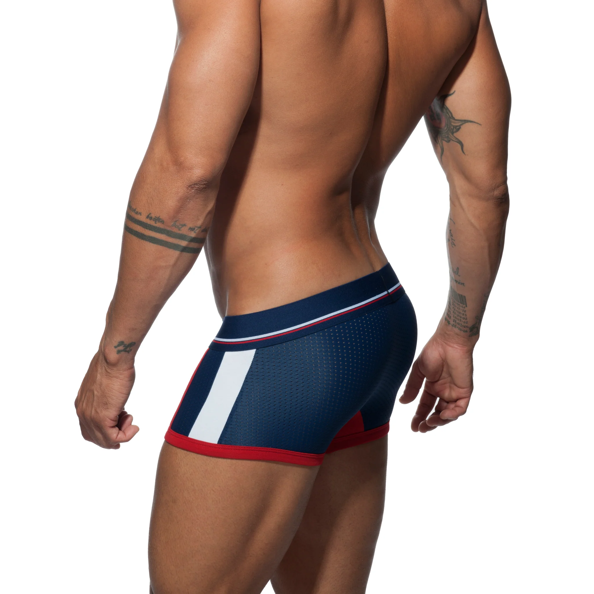 Addicted Sport Mesh Trunk Navy AD739 - Image 3