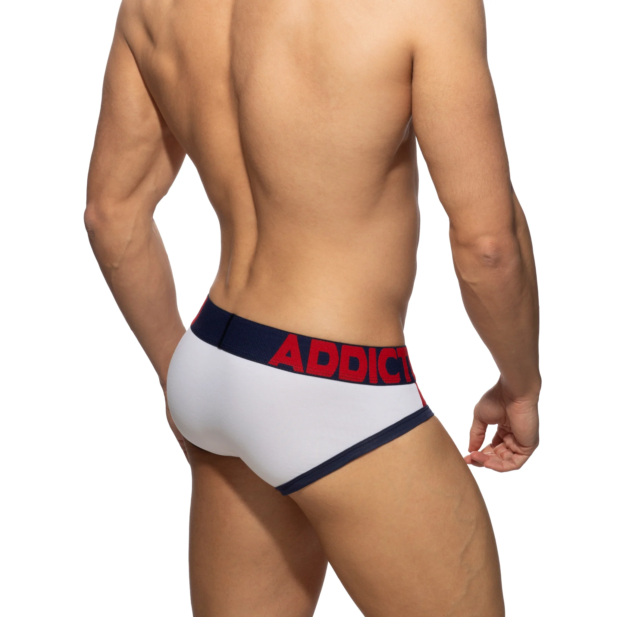 Addicted Sports Padded Brief White AD1244 - Image 3