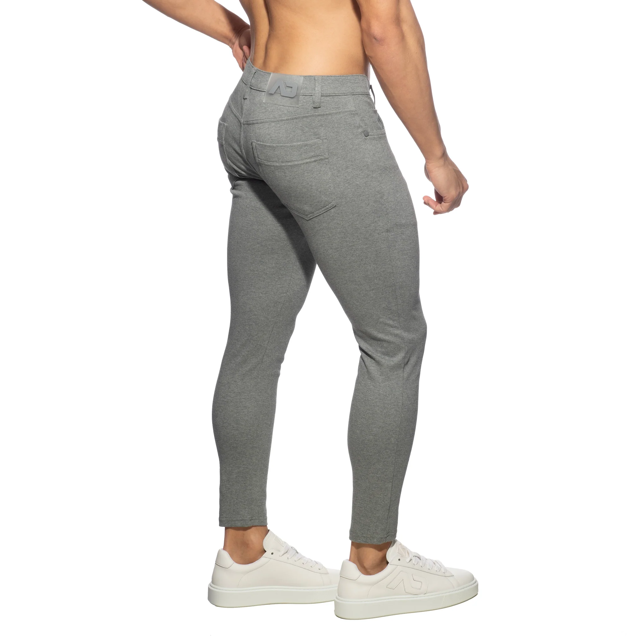 Addicted Svelte Long Pants Heather Grey AD1336 - Image 3