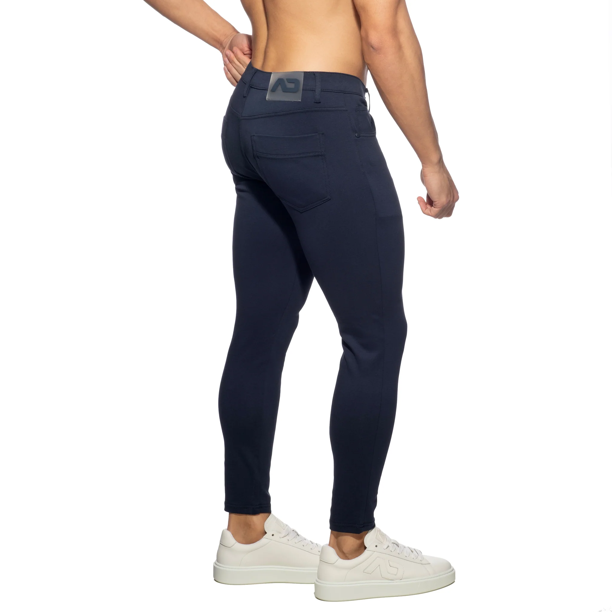 Addicted Svelte Long Pants Navy AD1336 - Image 3