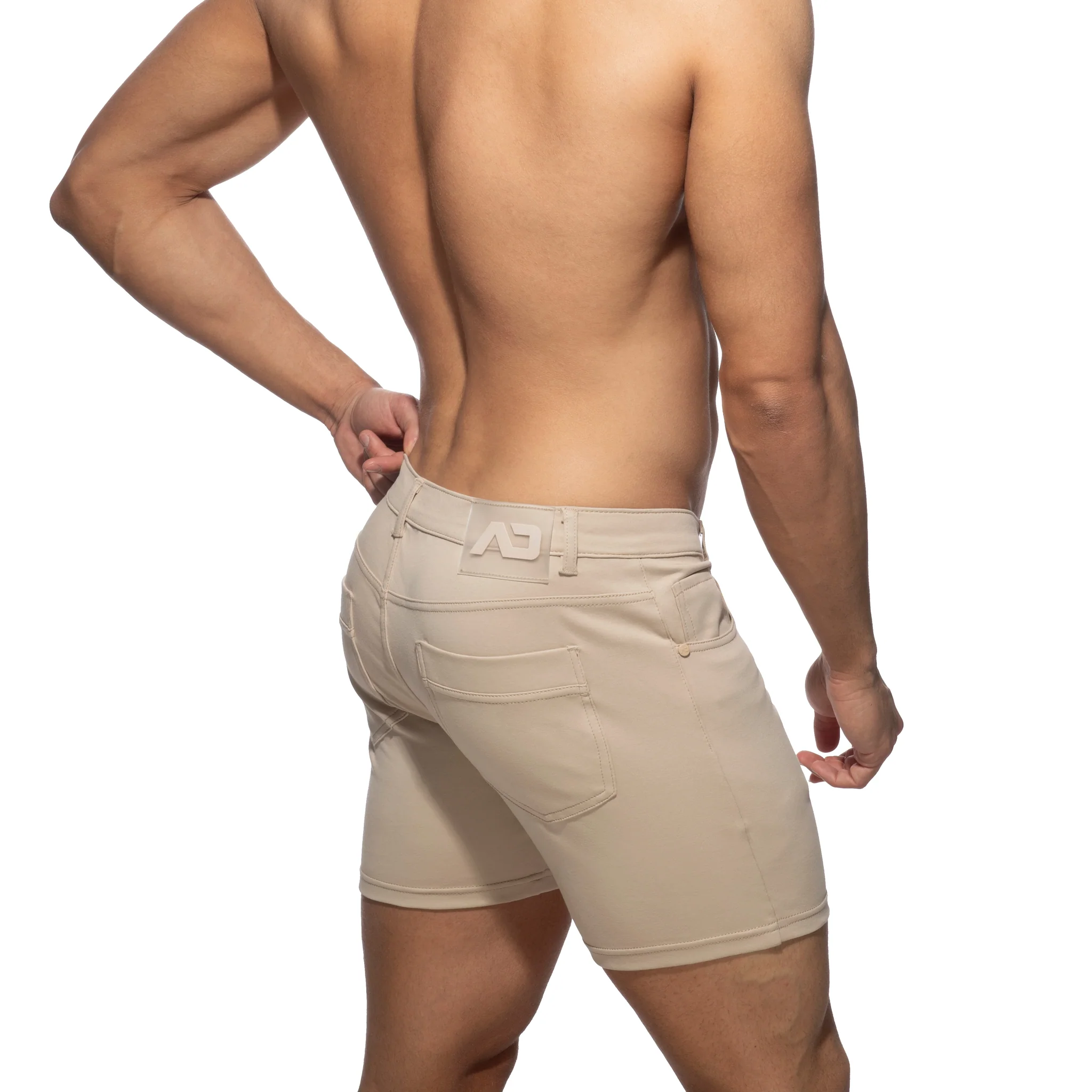 Addicted Svelte Shorts Beige AD1253 - Image 3
