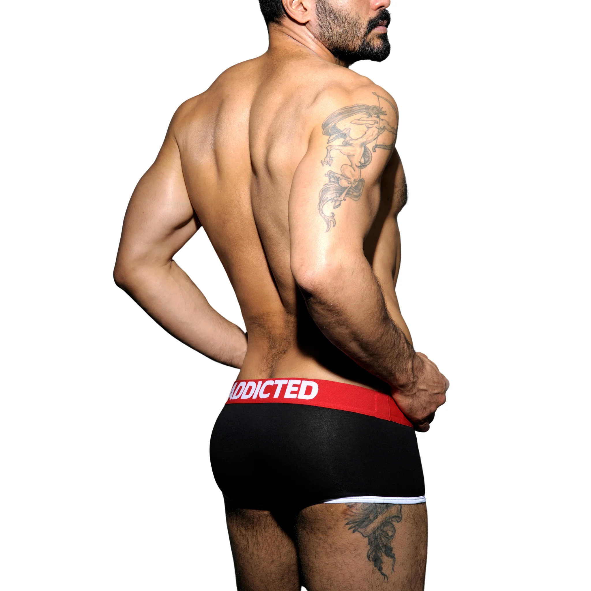 Addicted Tie-Up Boxer Black AD220 - Image 2