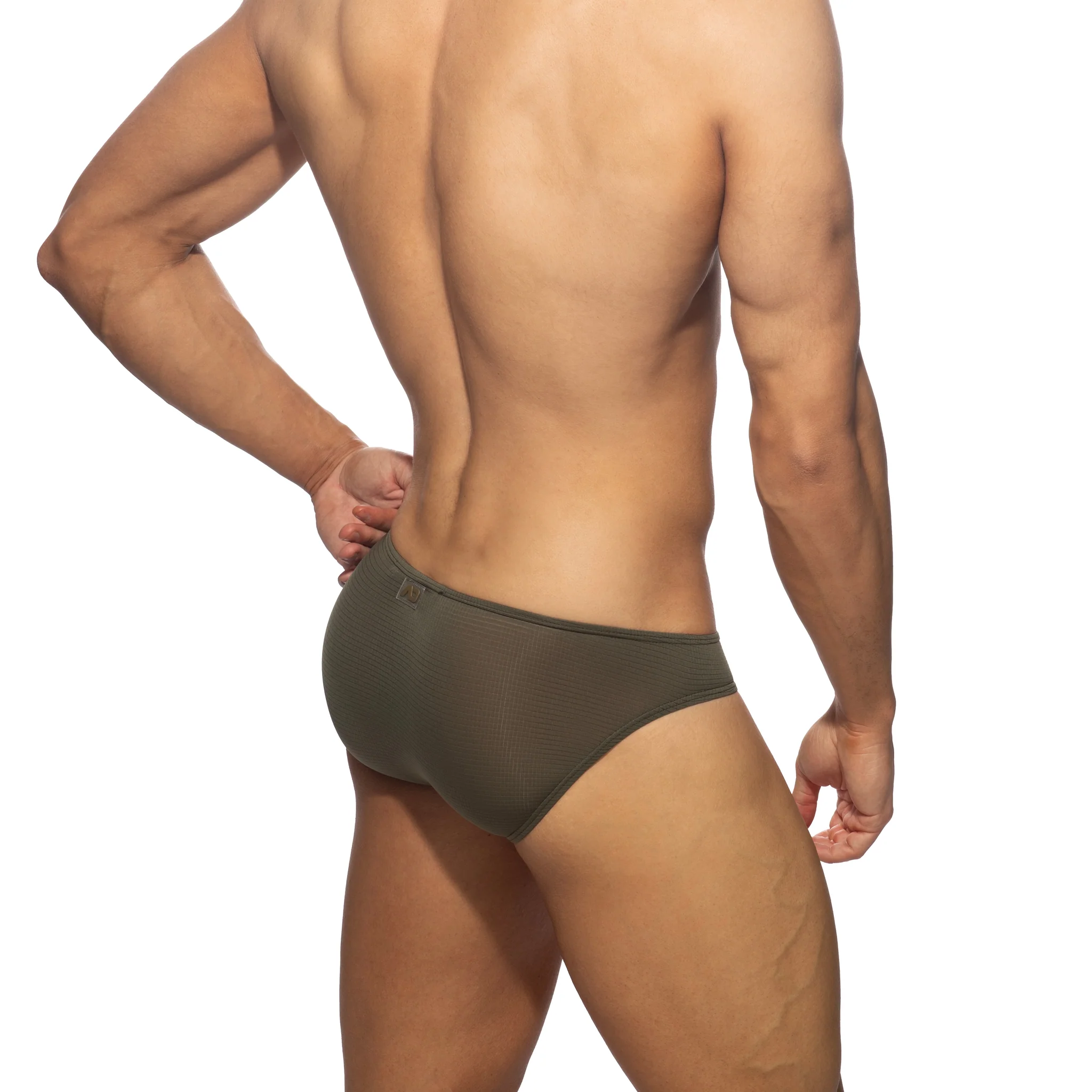 Addicted Veloz Dry Bikini Brief Khaki AD1329 - Image 3
