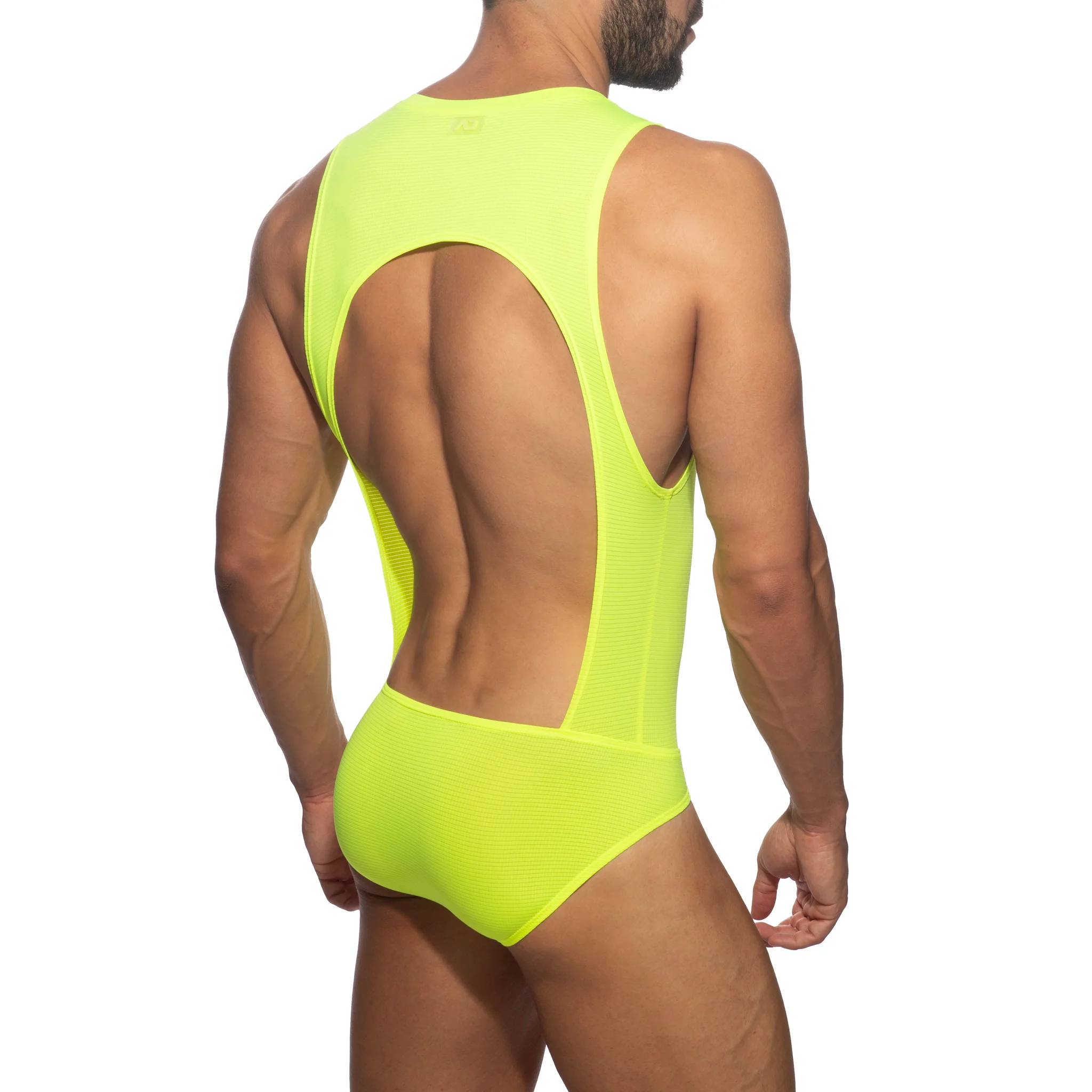 Addicted Veloz Dry Body Suit Neon Yellow AD1331 - Image 3