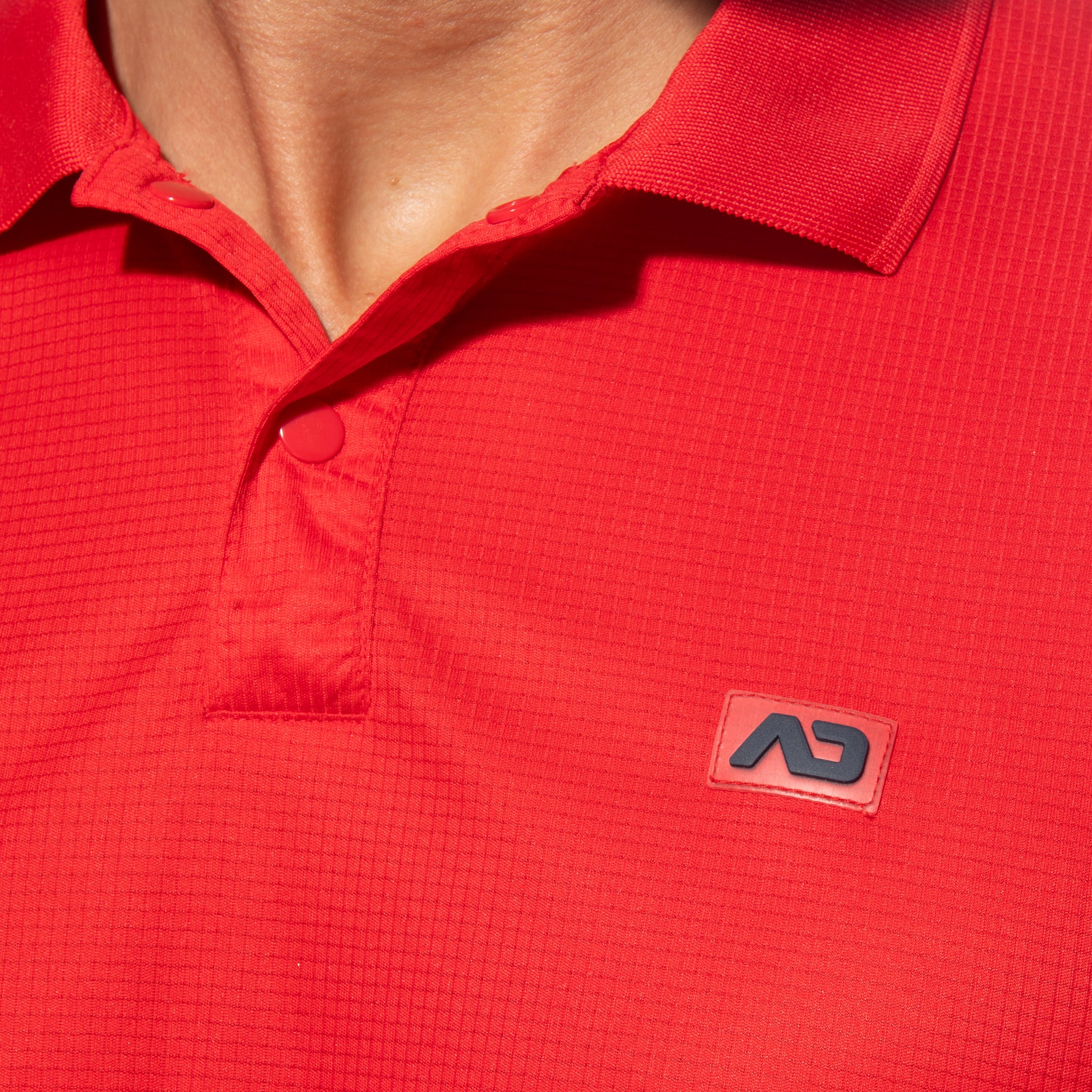 Addicted Veloz Dry Polo Shirt Red AD1375 - Image 4