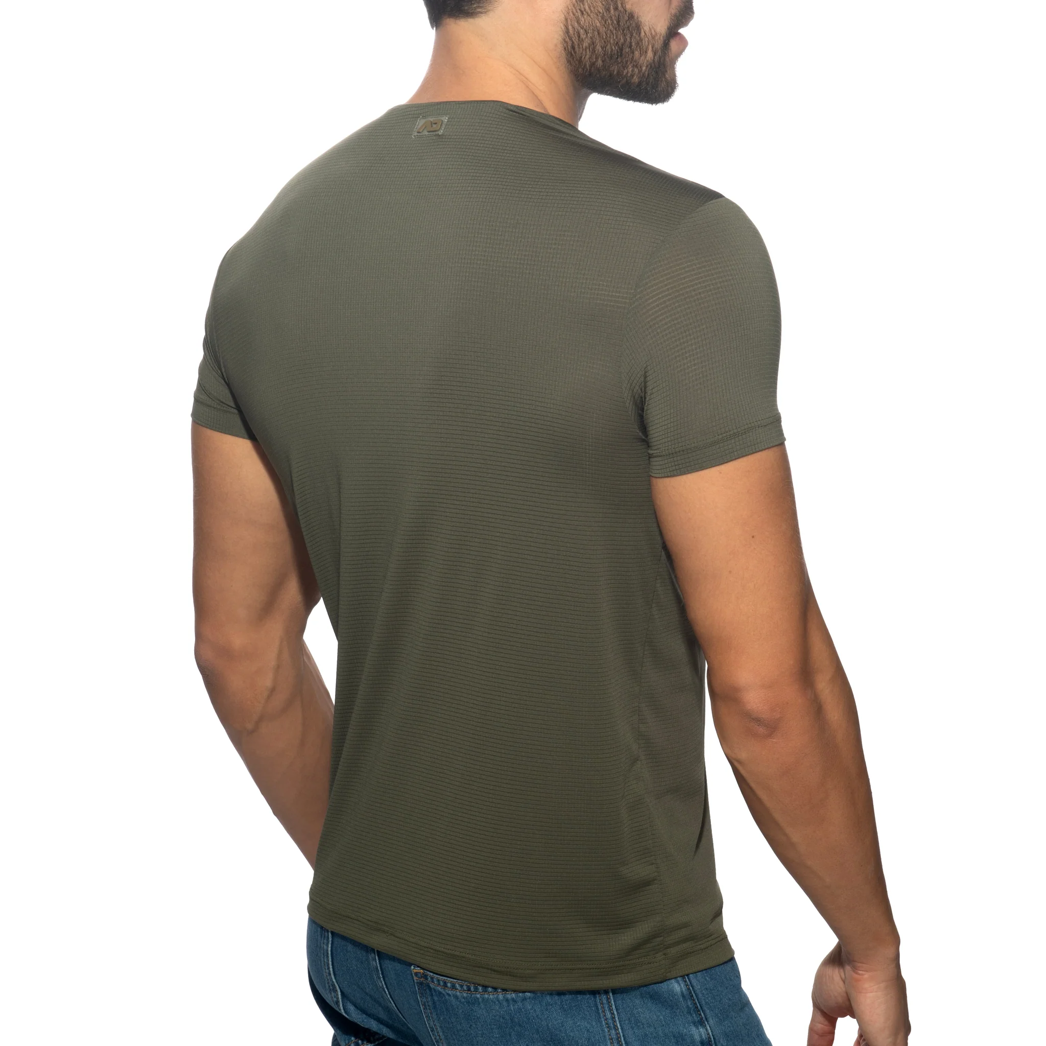 Addicted Veloz Dry T-Shirt Khaki AD1399 - Image 3