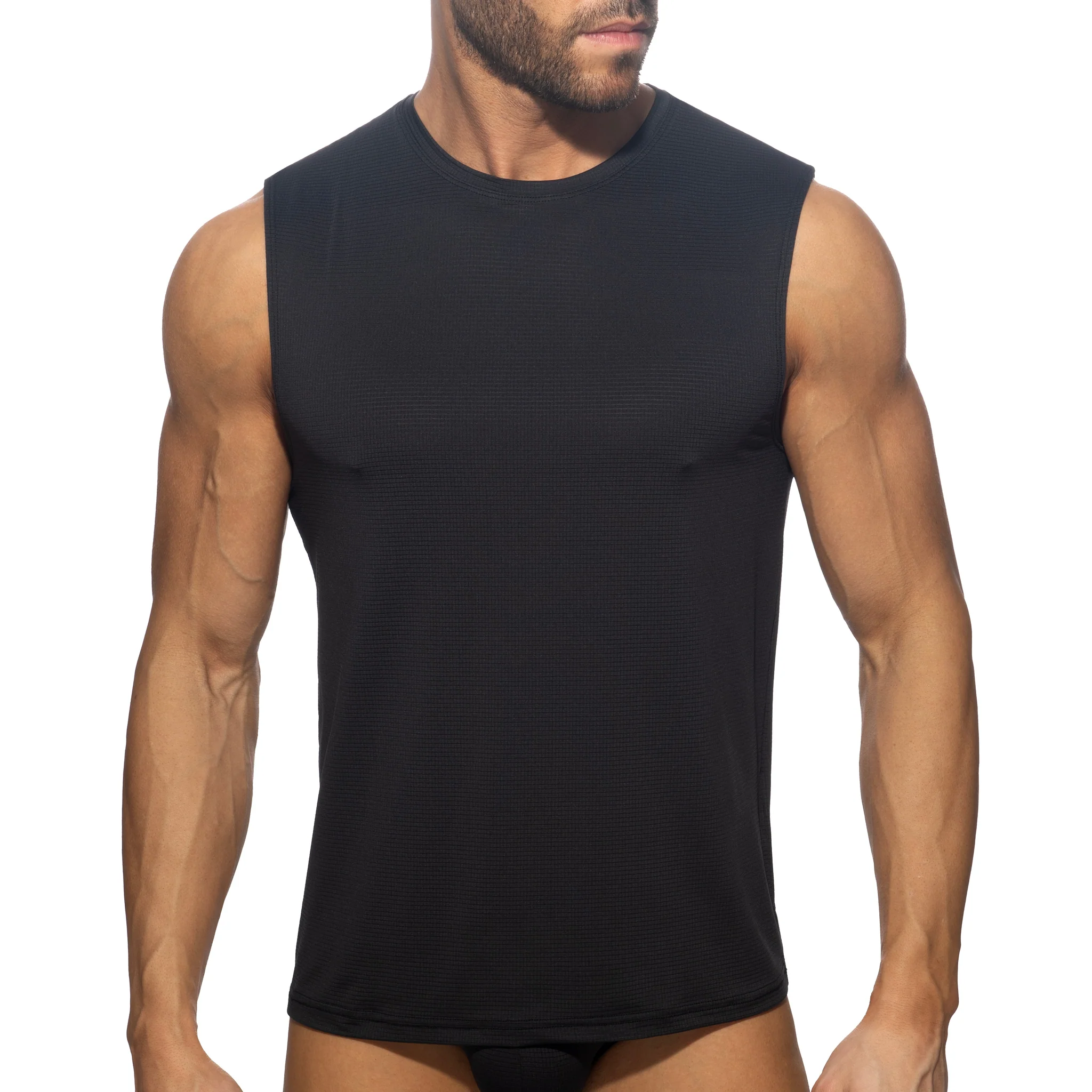 Addicted Veloz Dry Tank Top Black AD1328 - Image 2