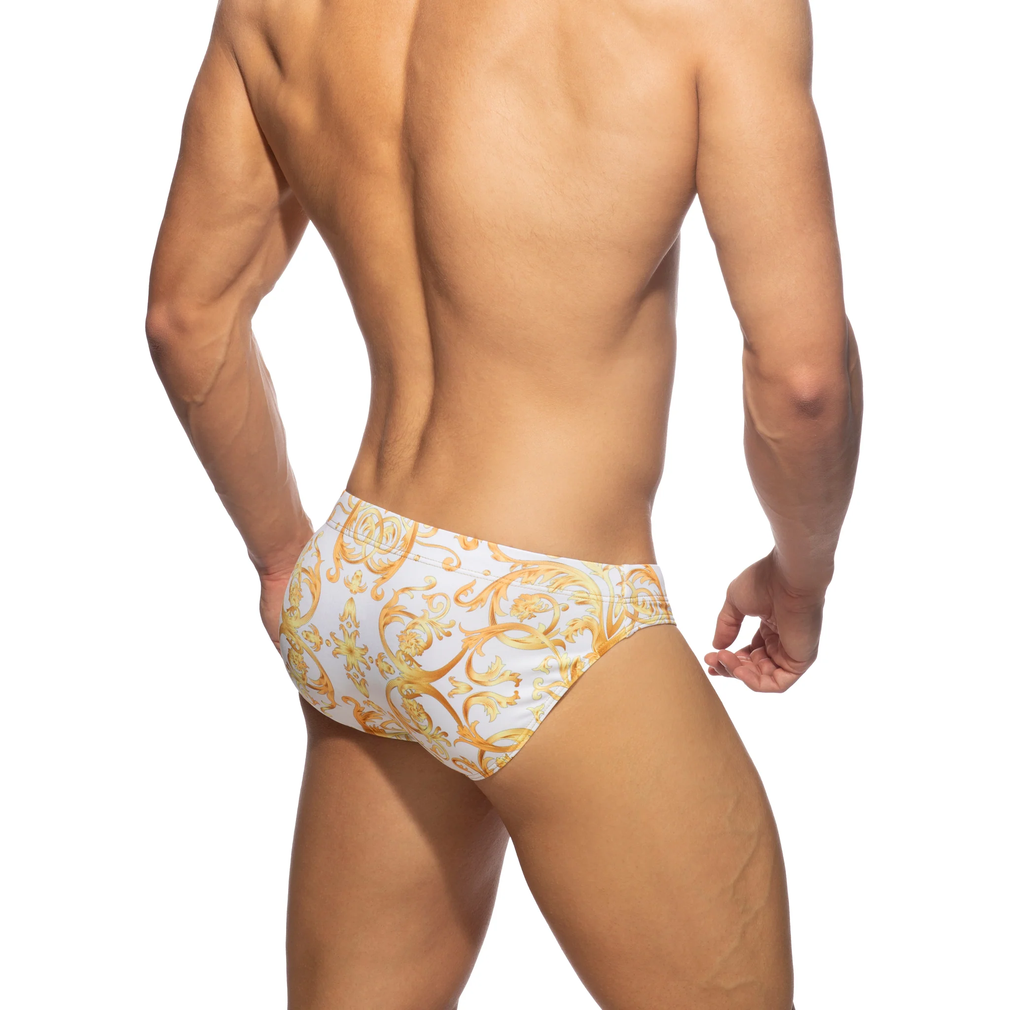 Addicted Versailles Swim Brief White ADS203 - Image 3