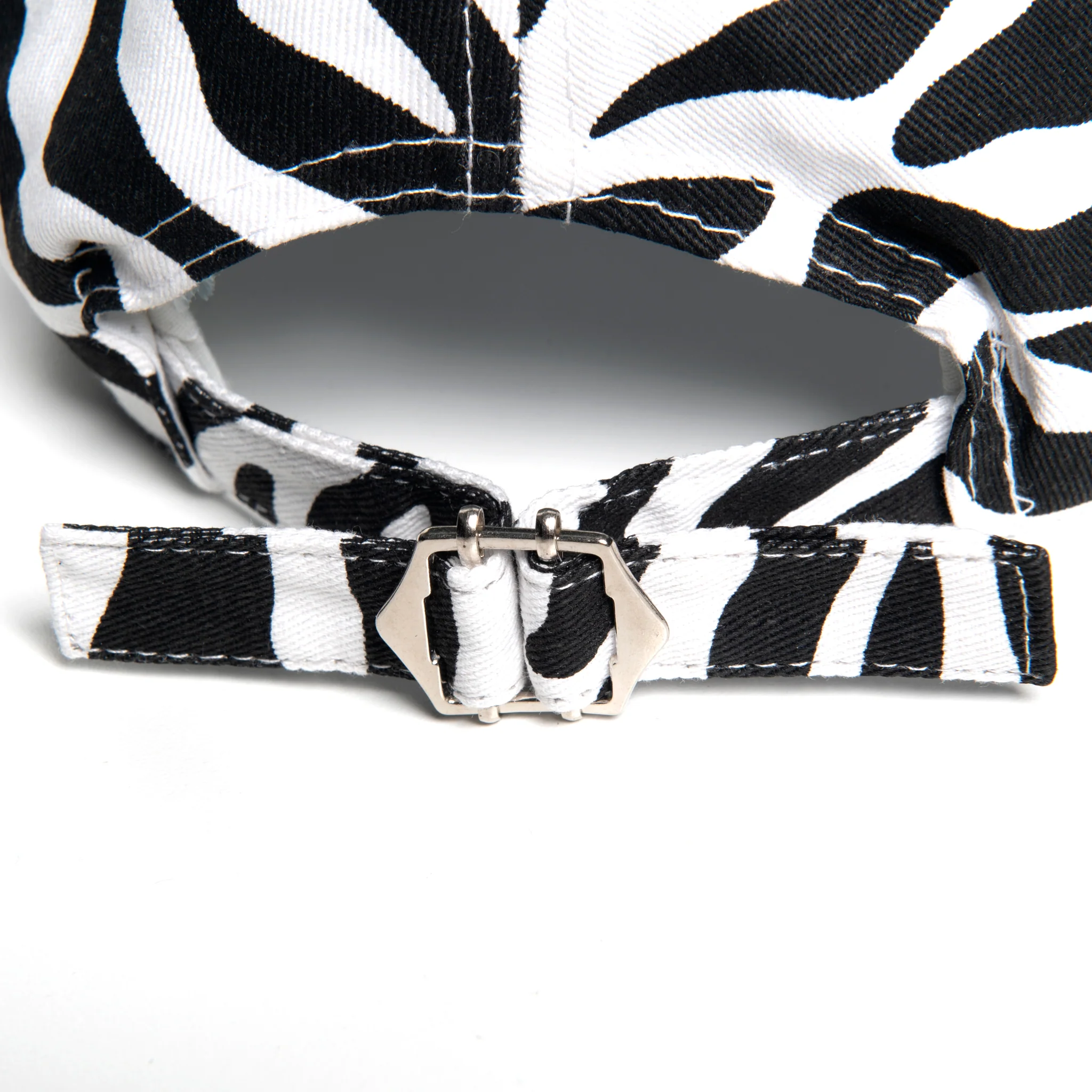 Addicted Zebra Print Cap Black AD1196 - Image 4