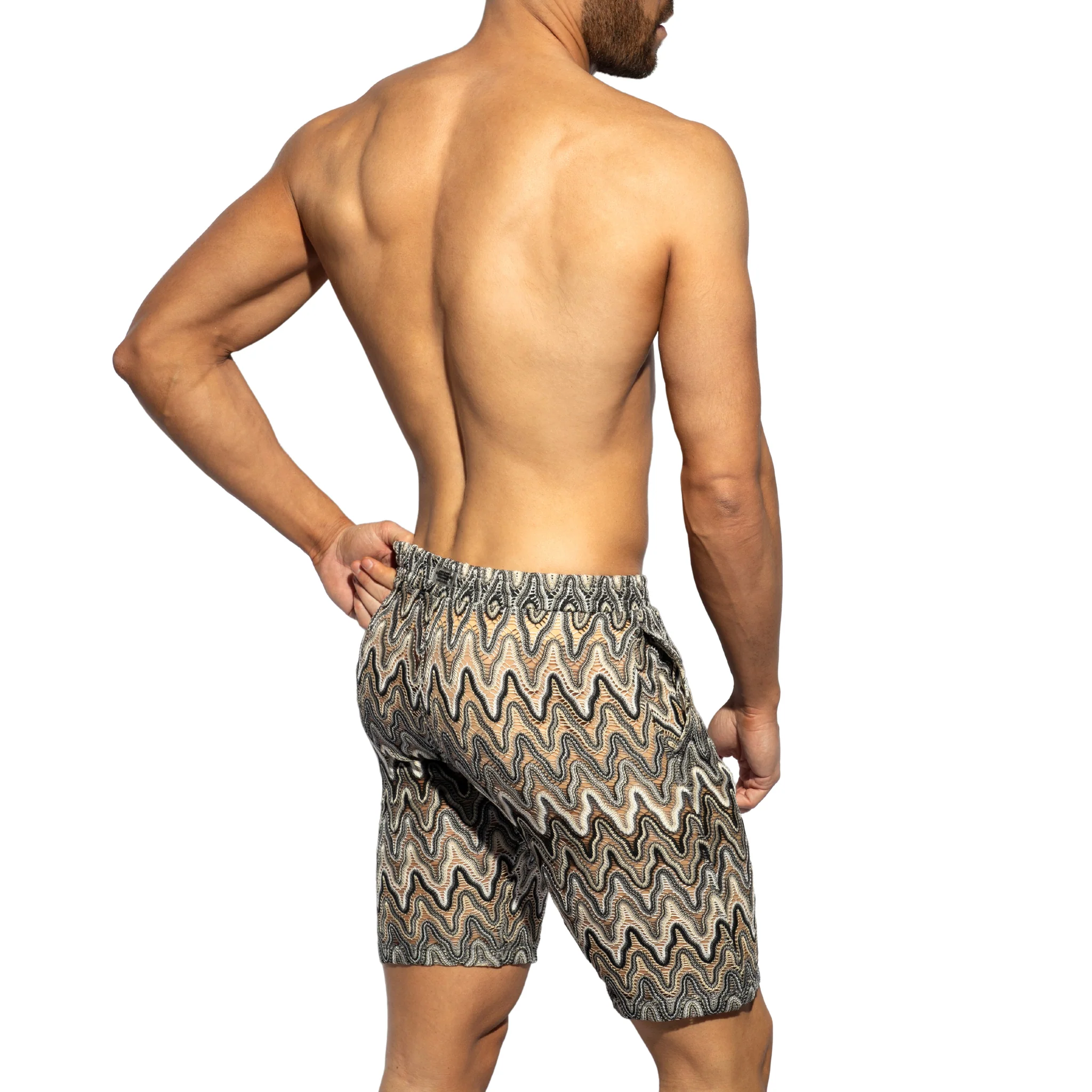 ES Collection Adana Bermudas Brown SP341 - Image 3