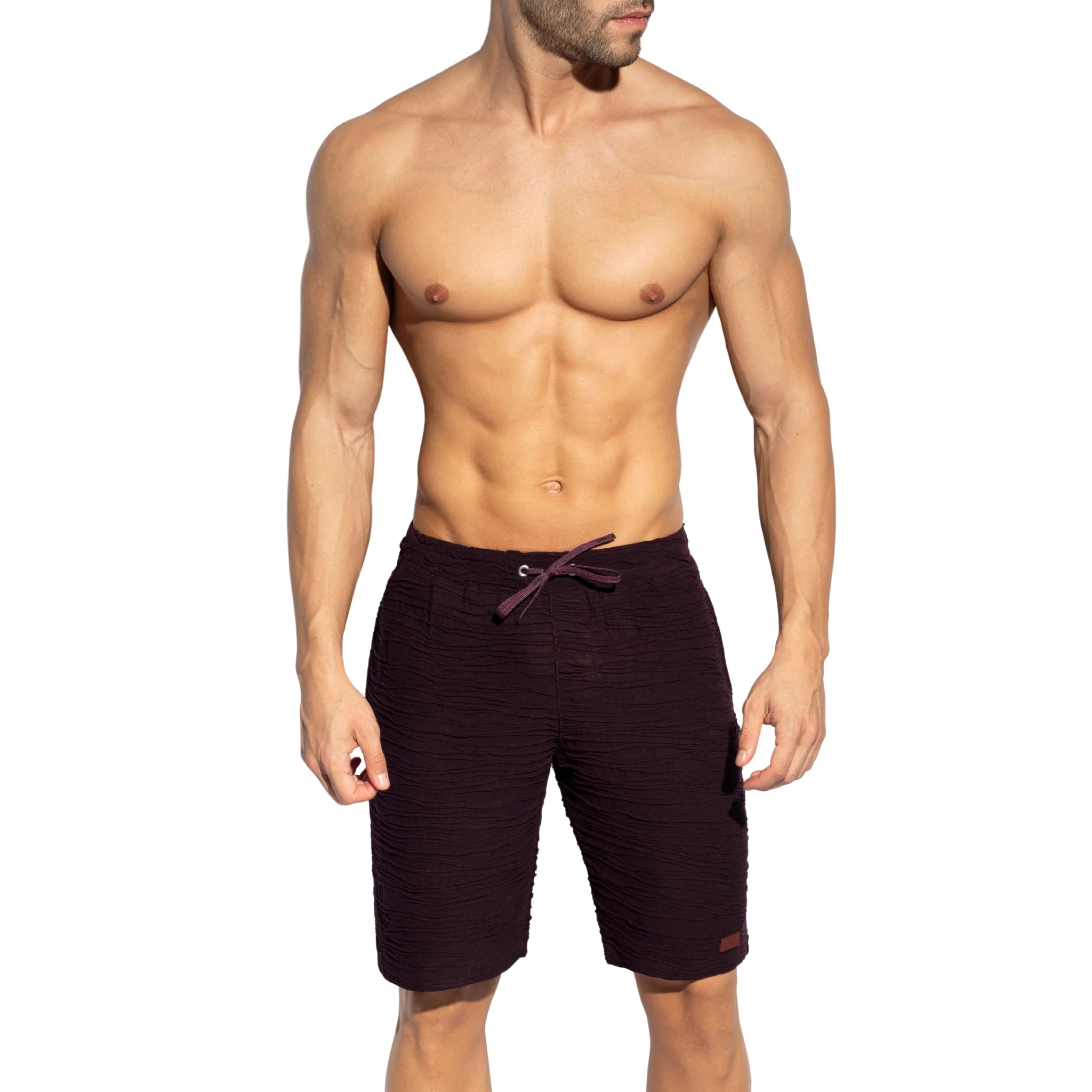 ES Collection Arakis Bermuda Shorts Garnet SP332 - Image 2
