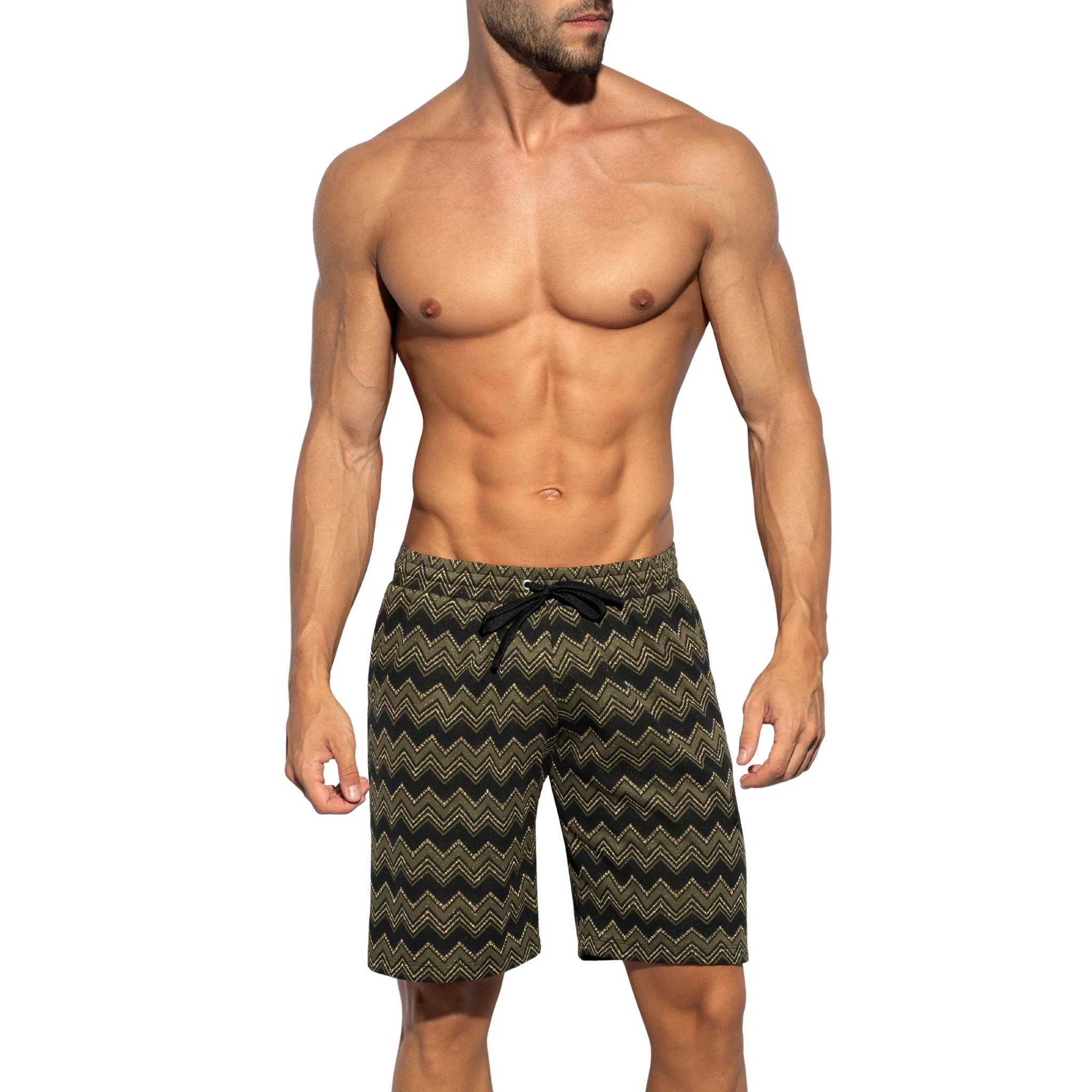 ES Collection Aristo Bermuda Shorts Khaki SP356 - Image 2