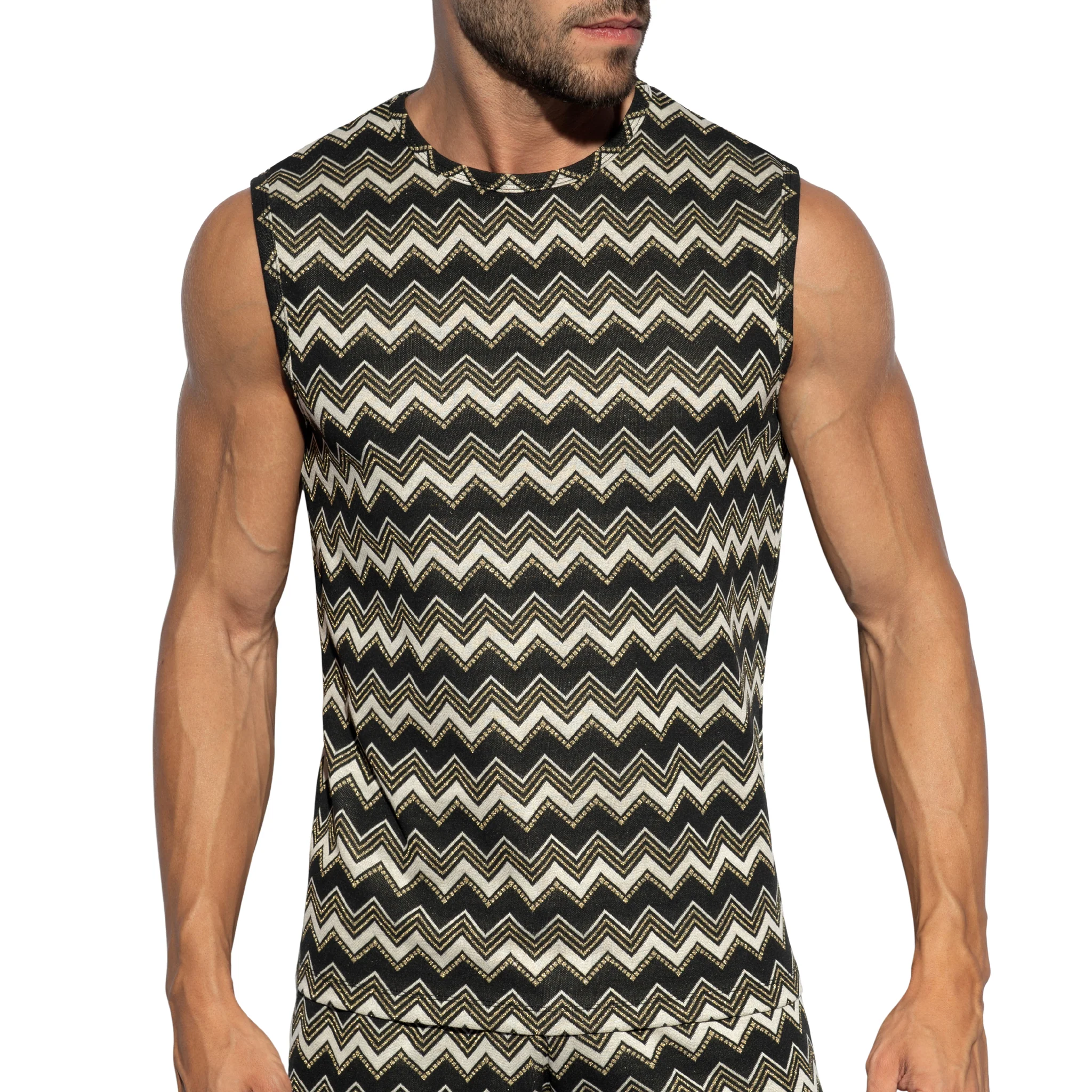 ES Collection Aristo Tank Top Beige TS359 - Image 2
