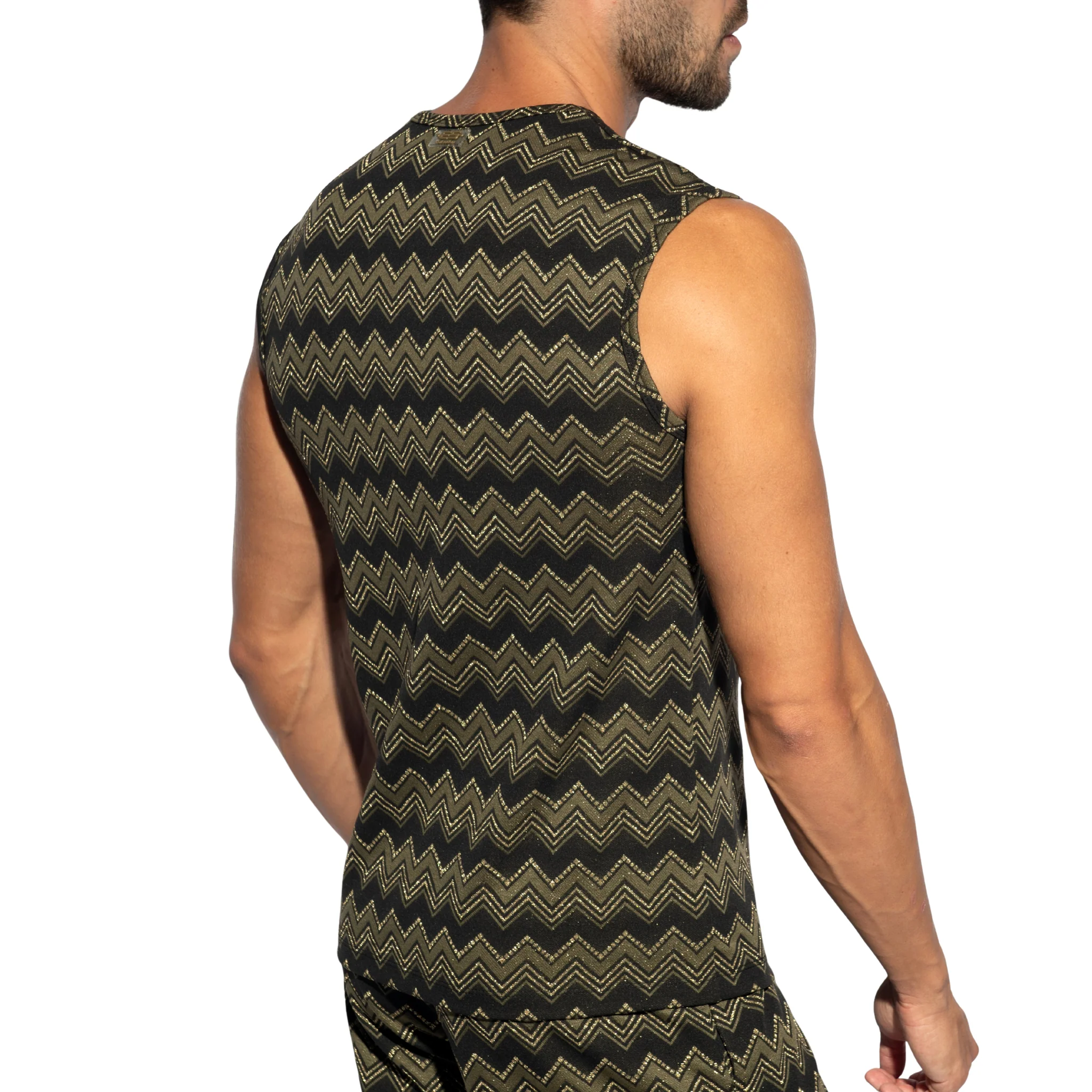 ES Collection Aristo Tank Top Khaki TS359 - Image 3