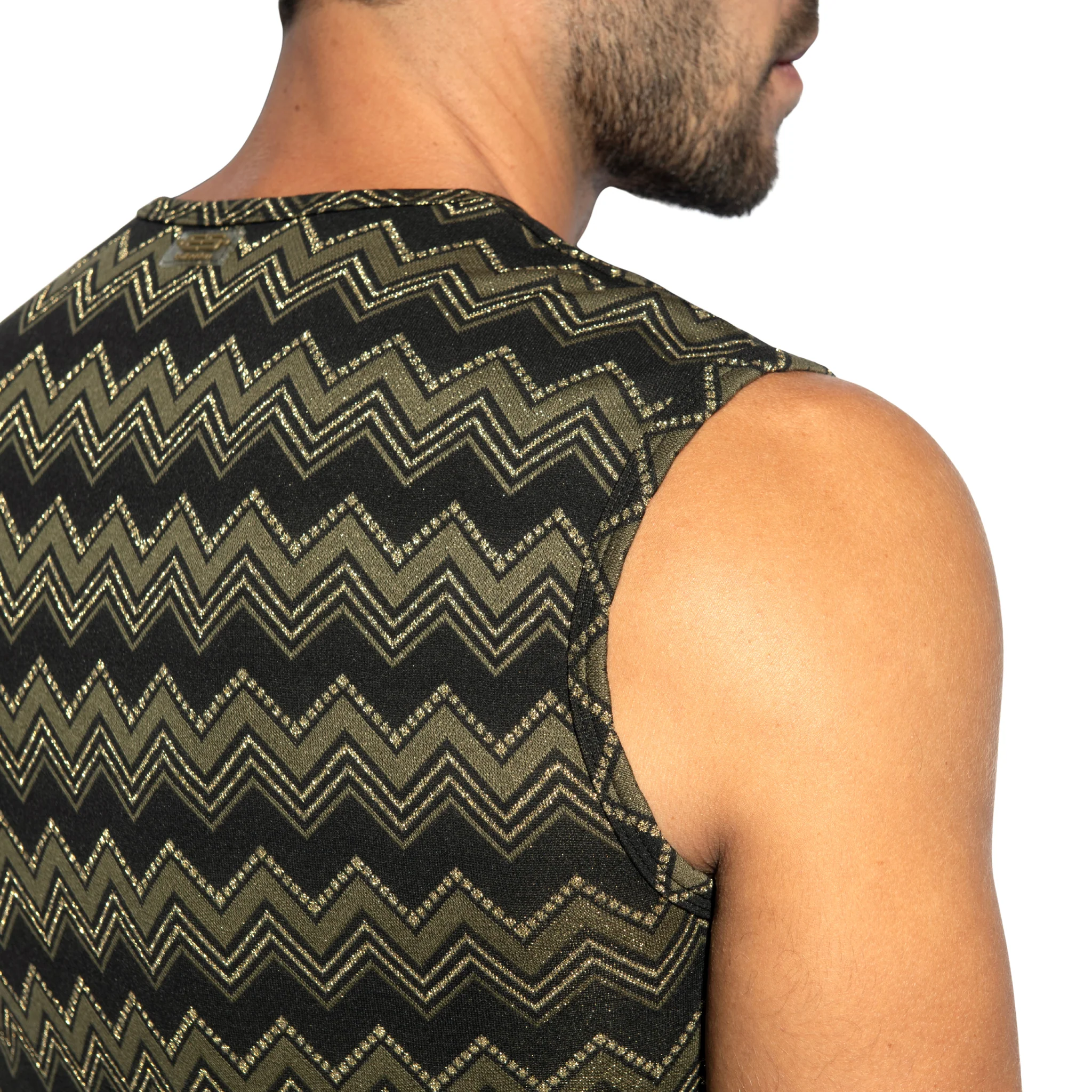 ES Collection Aristo Tank Top Khaki TS359 - Image 4