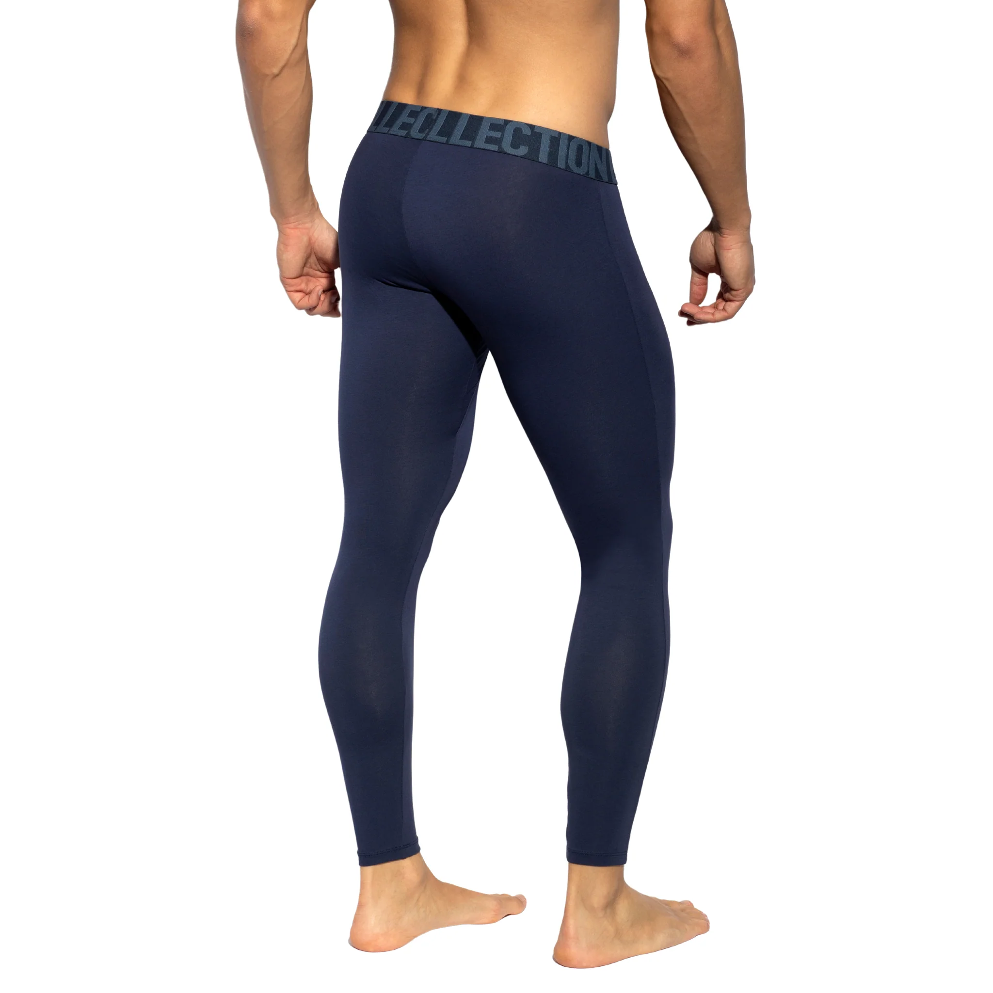 ES Collection Basic Cotton Long John Navy UN411 - Image 3